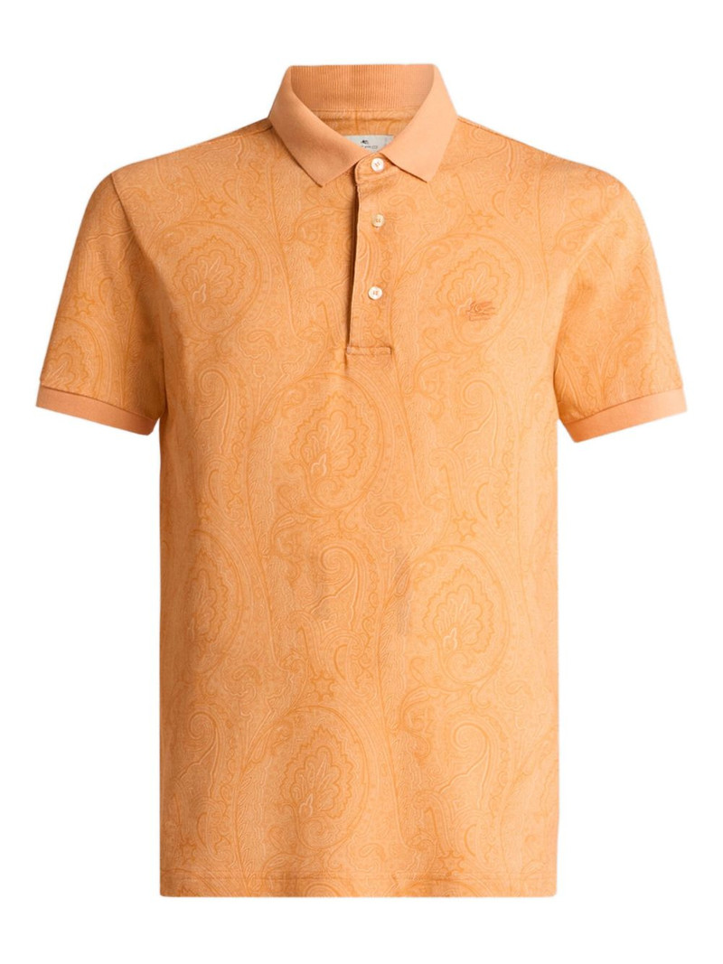 arnica-motif polo shirt 1
