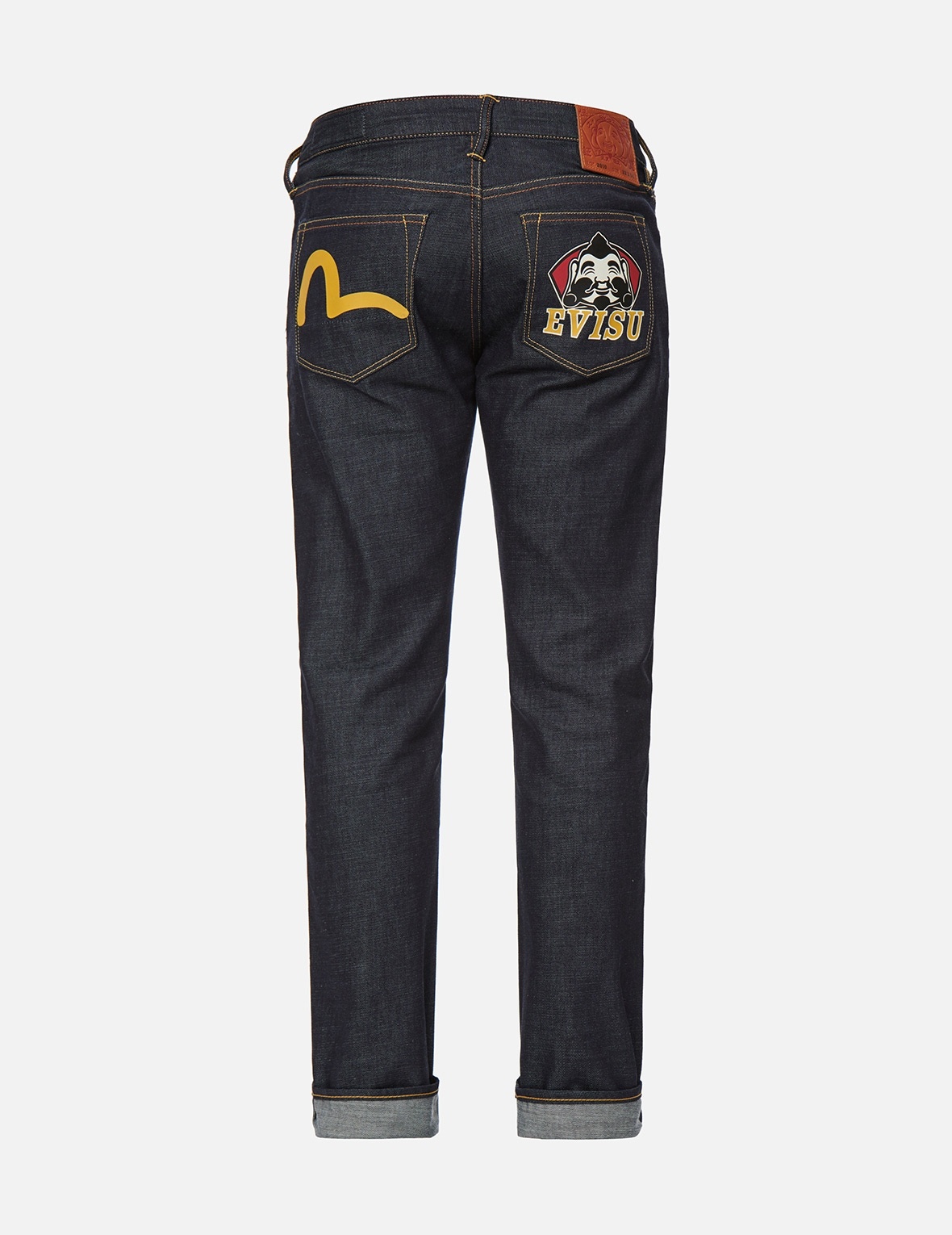 SEAGULL AND GODHEAD PRINT SLIM FIT JEANS #2010 - 2