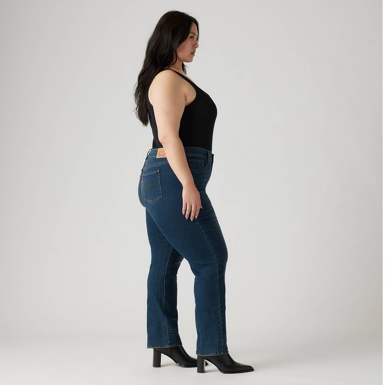 314 SHAPING STRAIGHT WOMEN'S JEANS (PLUS SIZE) - 3