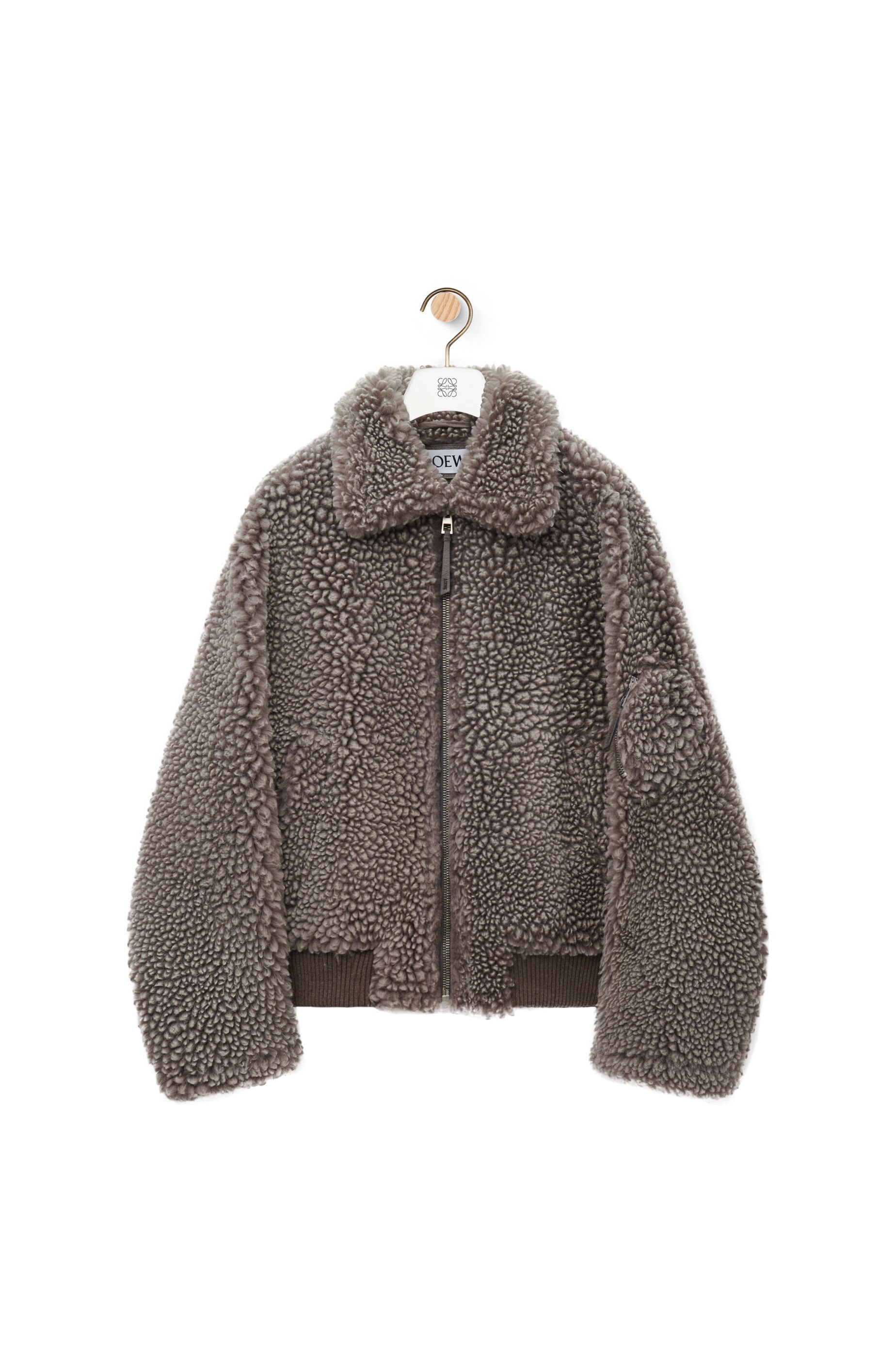 Jacket in shearling - 1