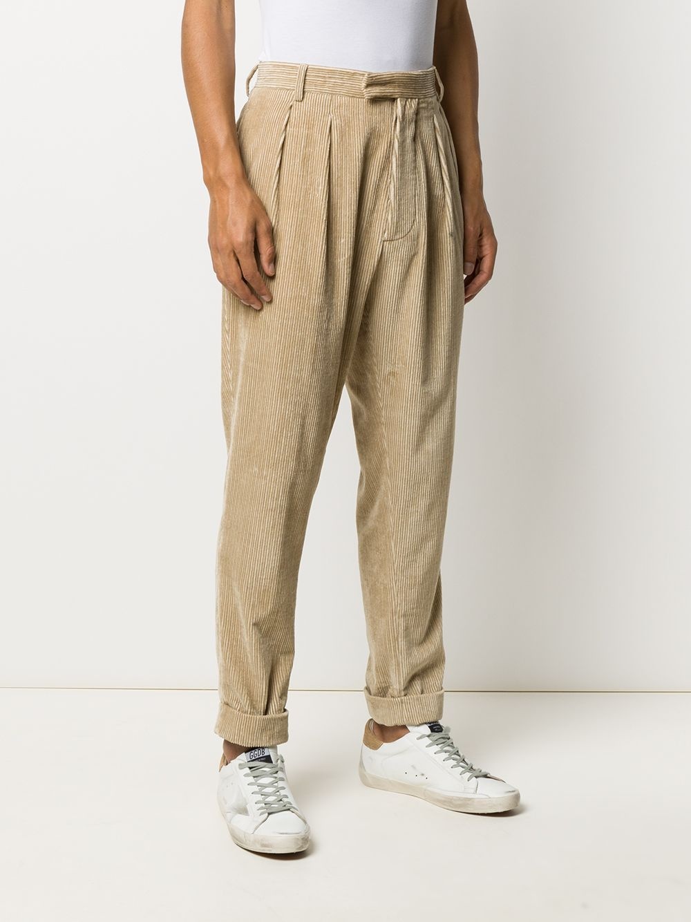 WILDE cropped corduroy trousers - 3