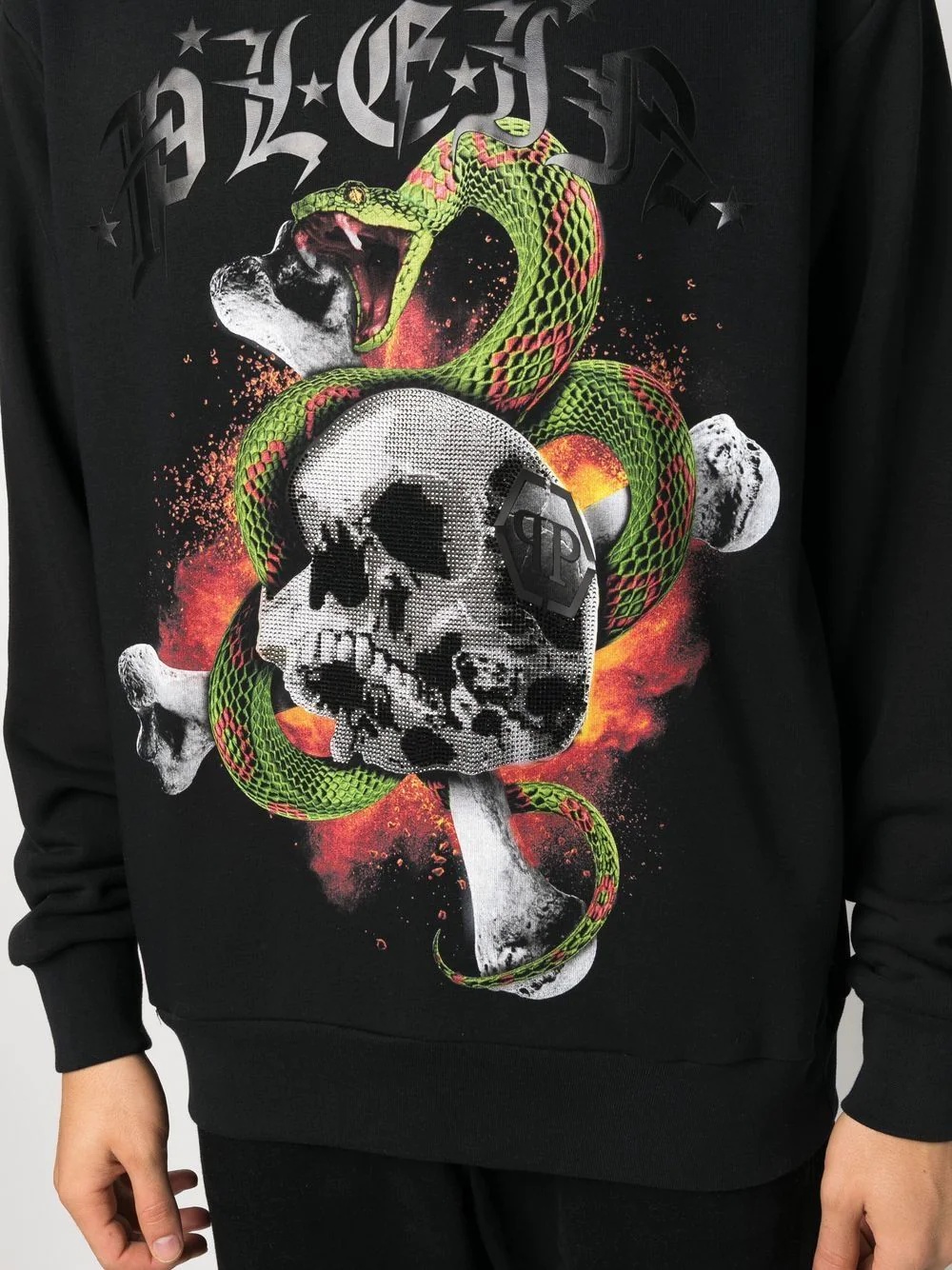 Snake longsleeved sweatshirt - 5