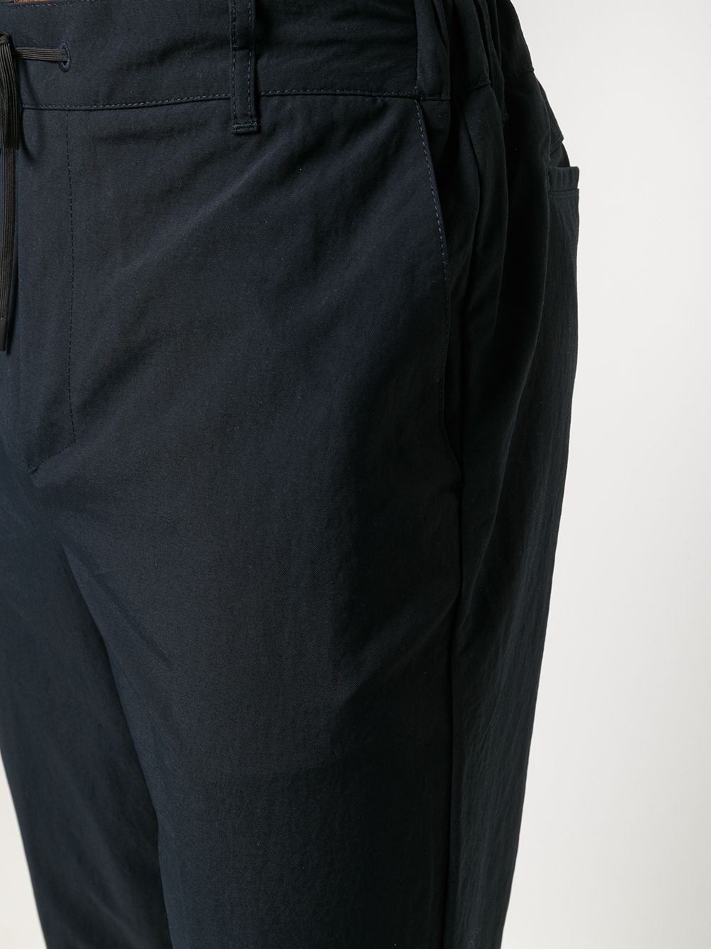 drawstring tailored trousers - 5