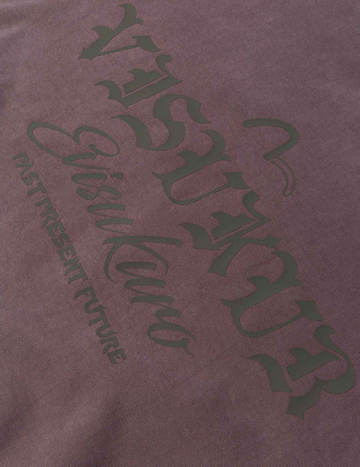 Garment Dyed Multi-Logo Print Relax Fit Sweatshirt - 10