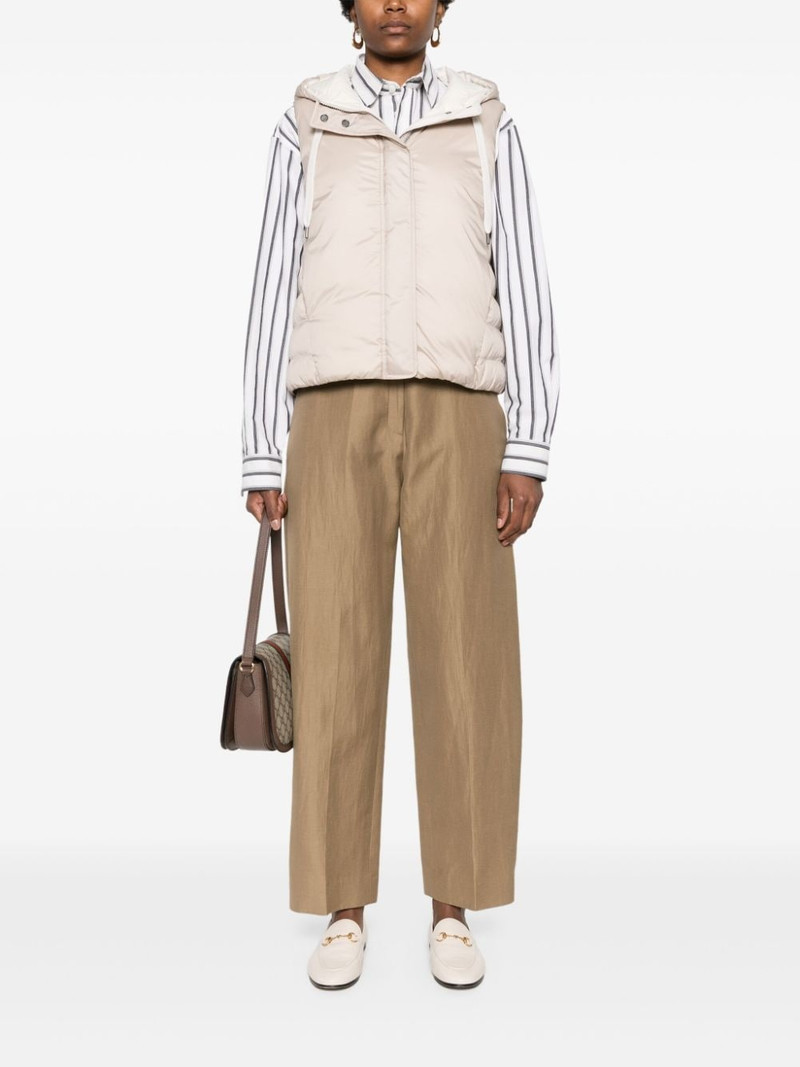 Brunello Cucinelli Monili-detail padded gilet outlook