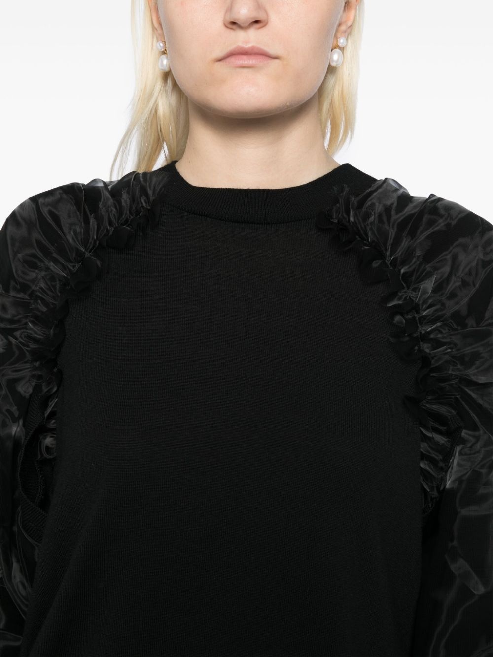 cut-out detailing jumper - 5