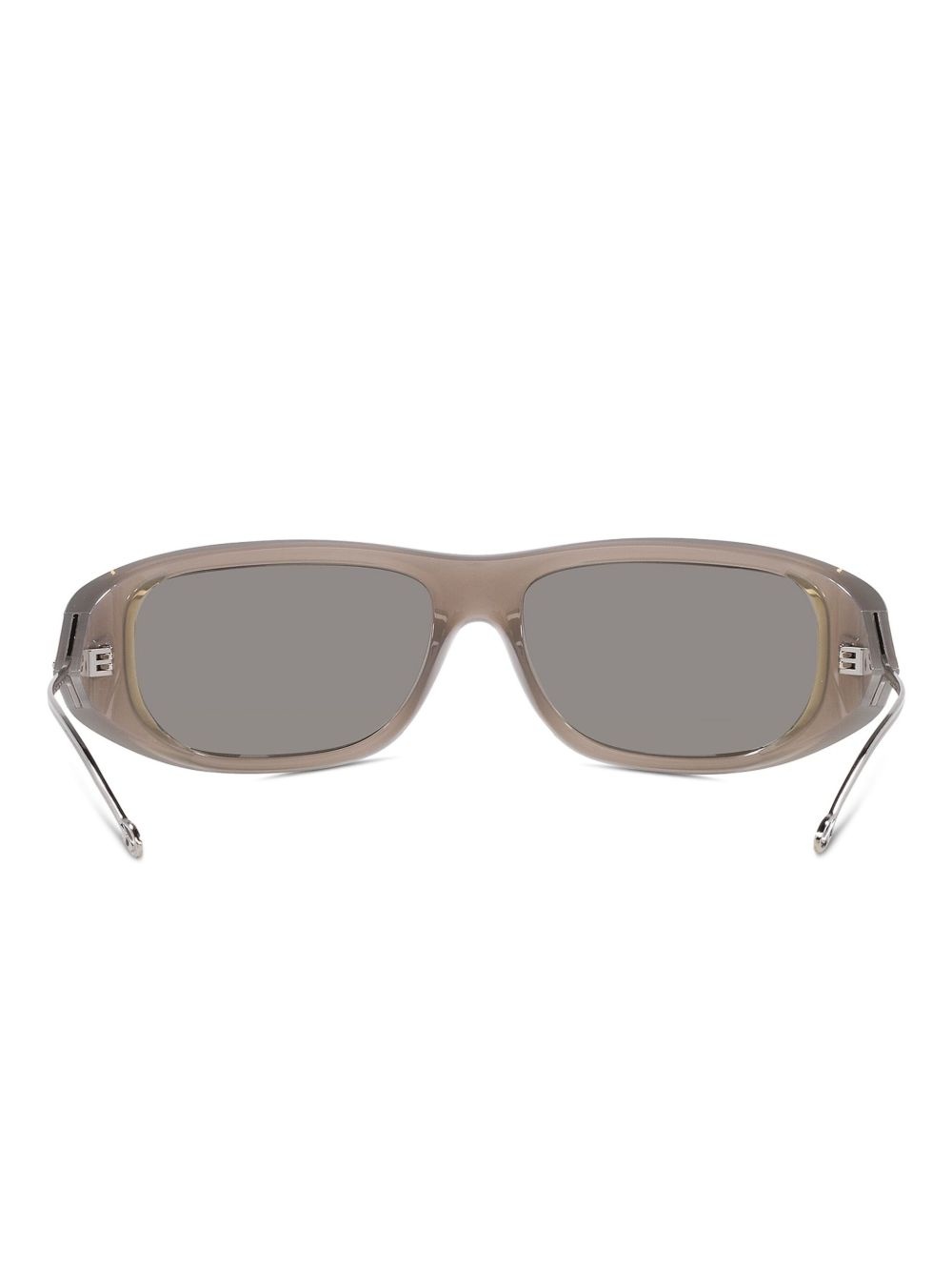 logo-plaque sunglasses - 3