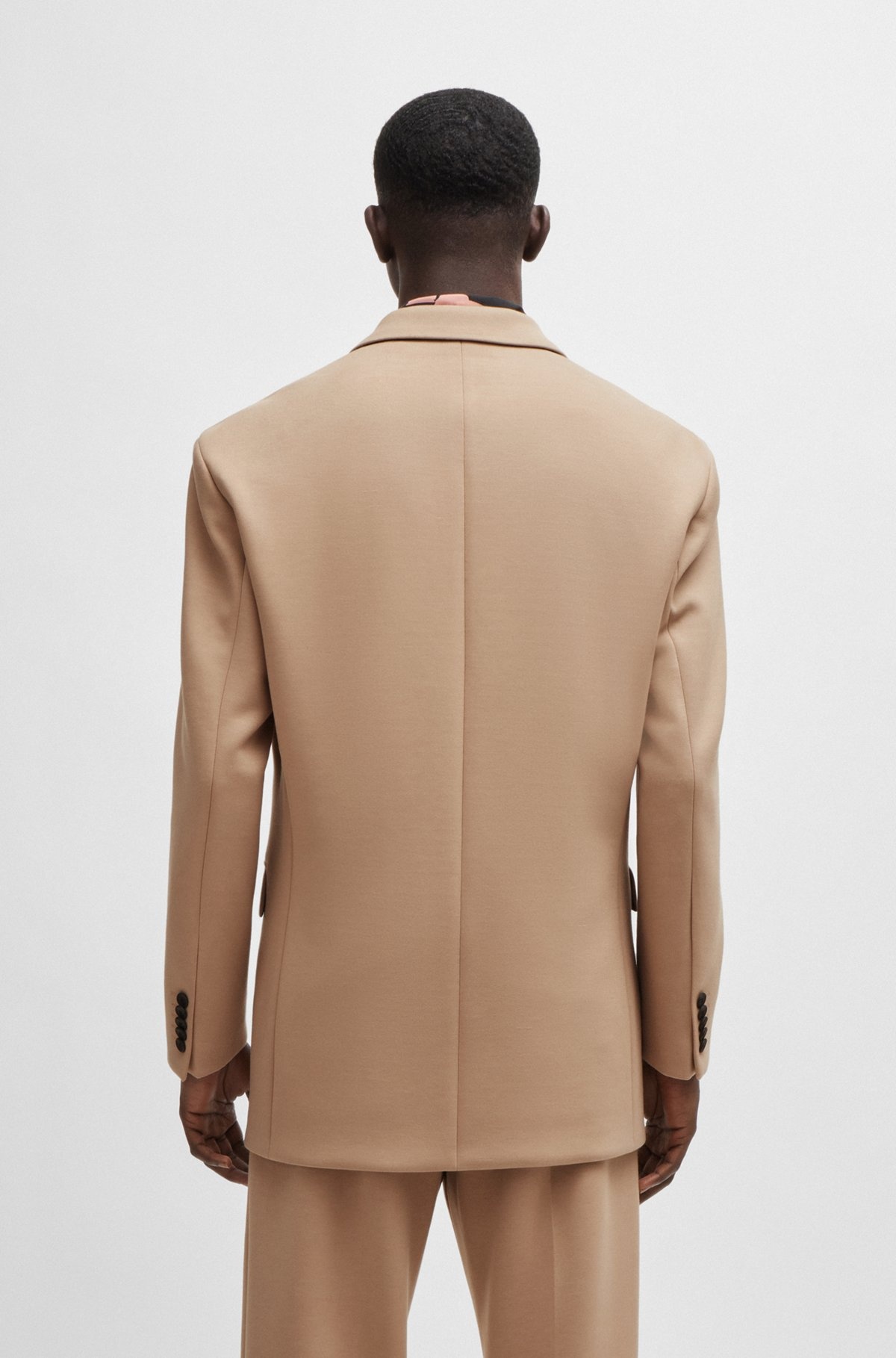 MODERN-FIT JACKET IN PERFORMANCE-STRETCH JERSEY - 4
