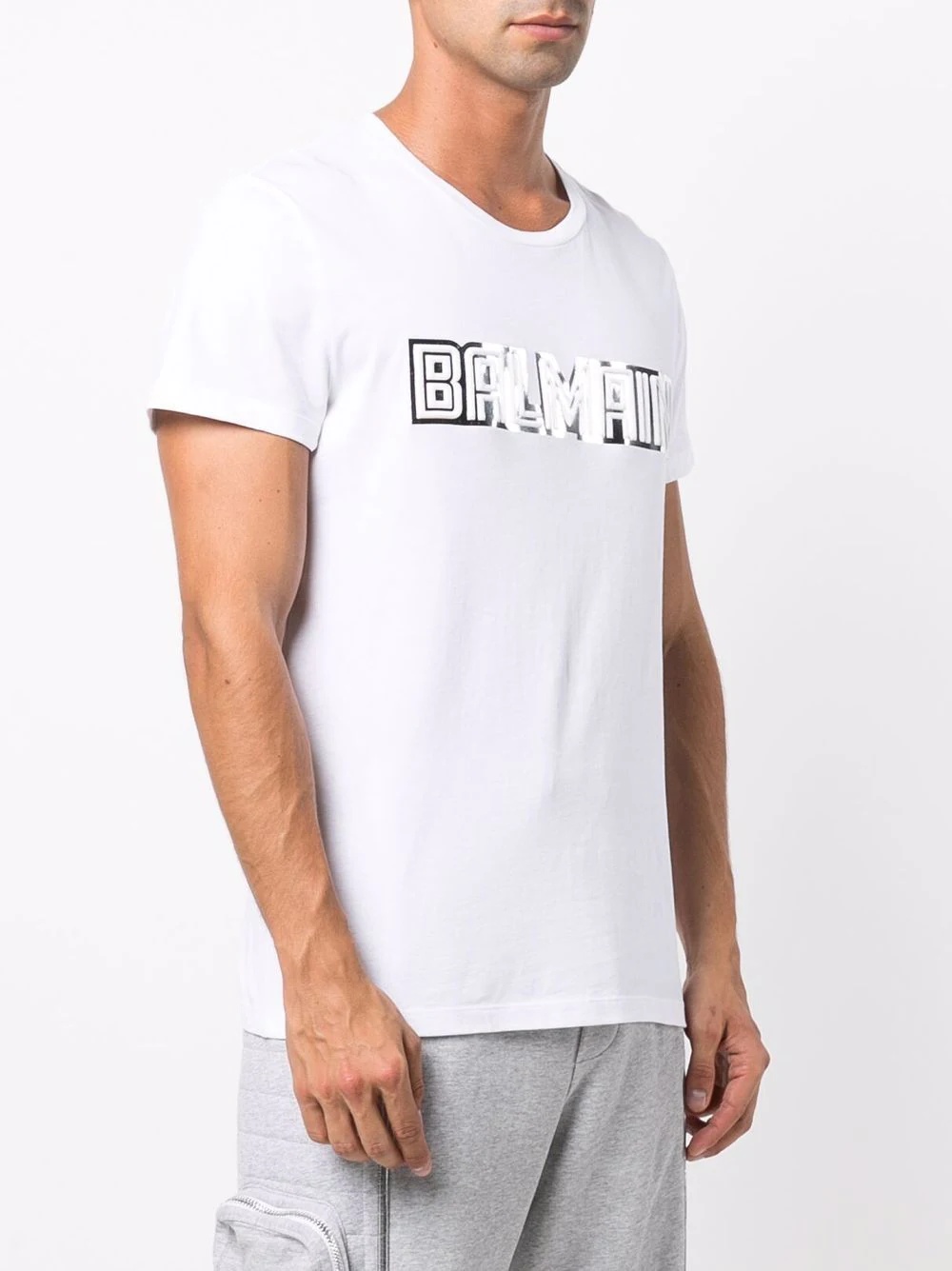 logo-print short-sleeve T-shirt - 3