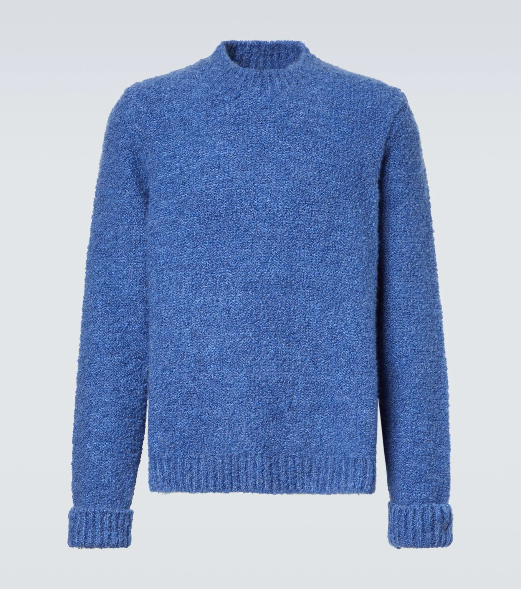 Cloud cashmere sweater with lapis lazuli - 1
