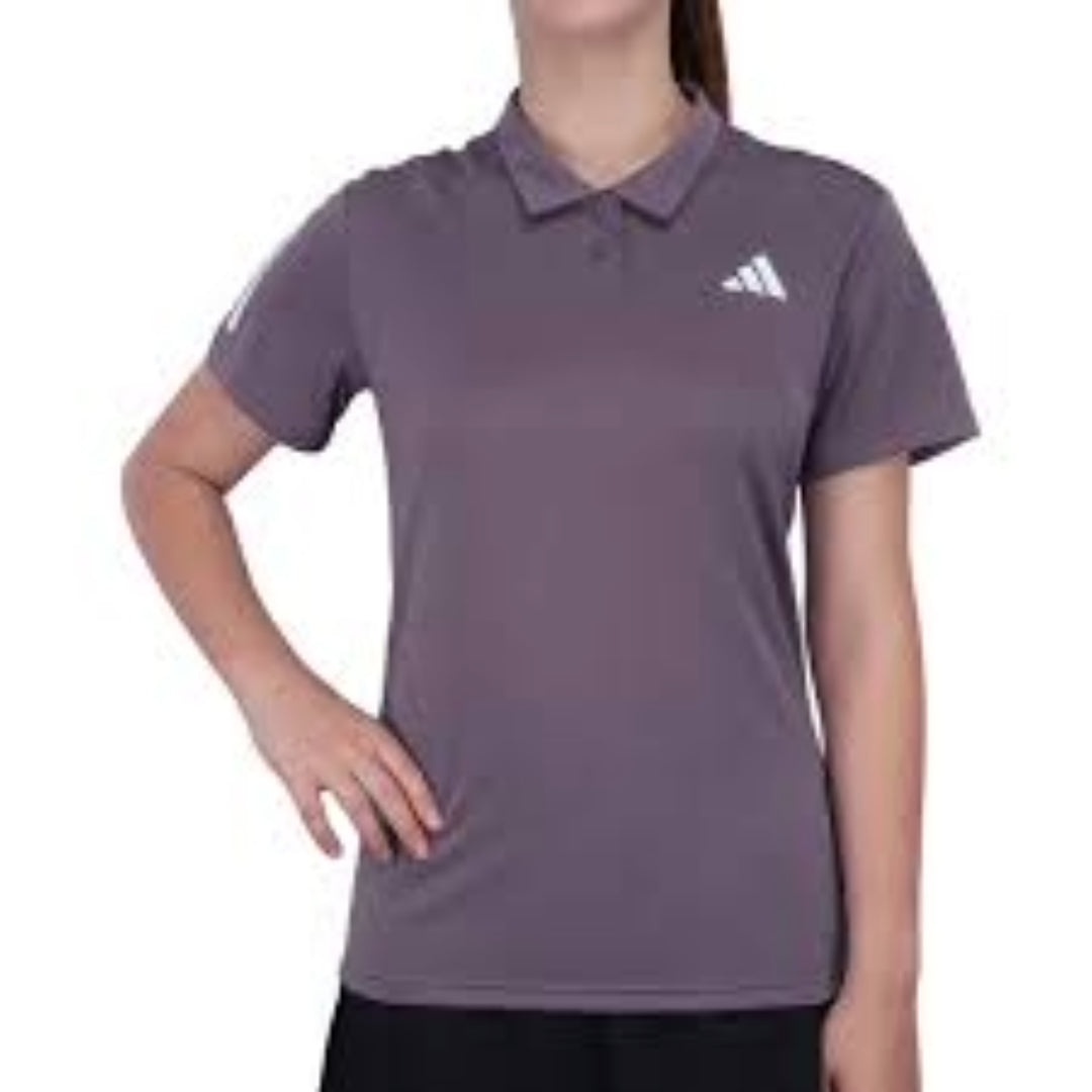 (WMNS) adidas Club Tennis Polo Shirt Asia Sizing 'Purple' IT9009 - 2