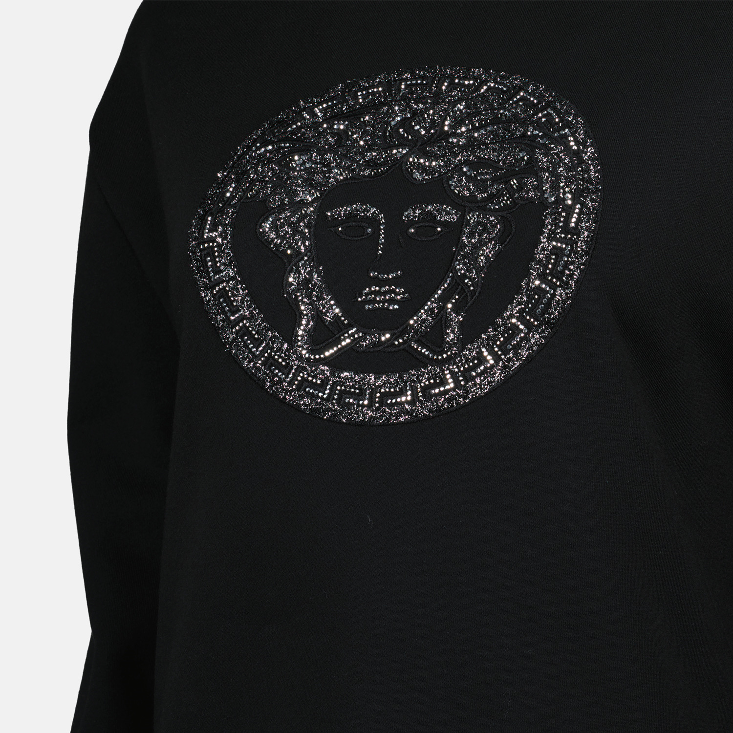 Sweatshirt Medusa à strass - 5