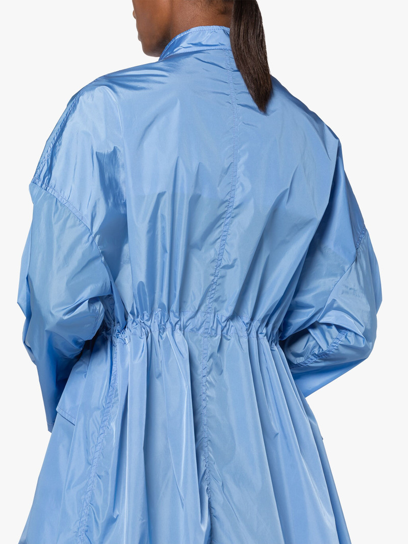 HUMBIE BLUE NYLON PACKABLE PARKA 5