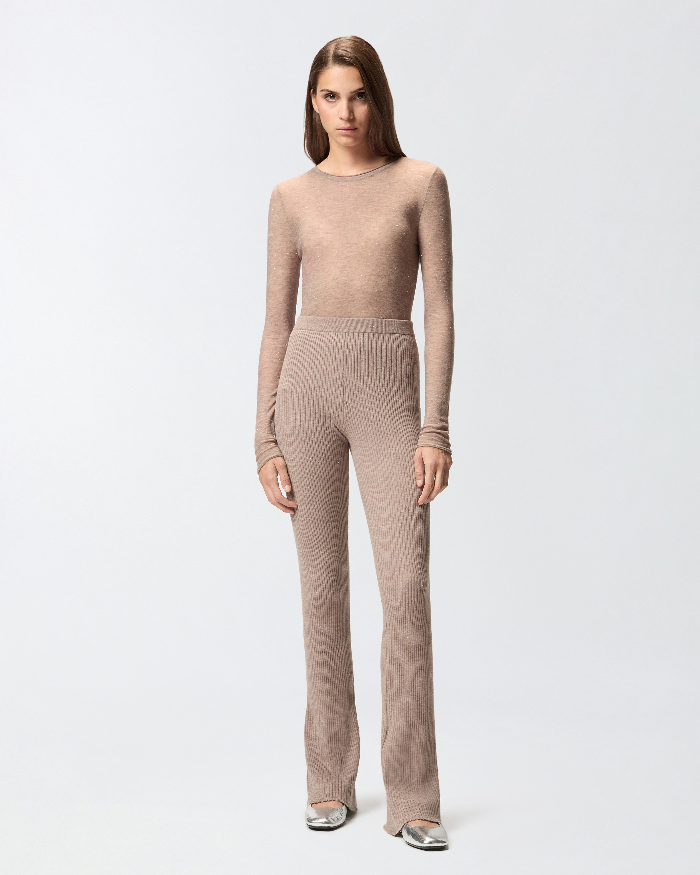 CREW-NECK SWEATER WITH SEQUINS - 3