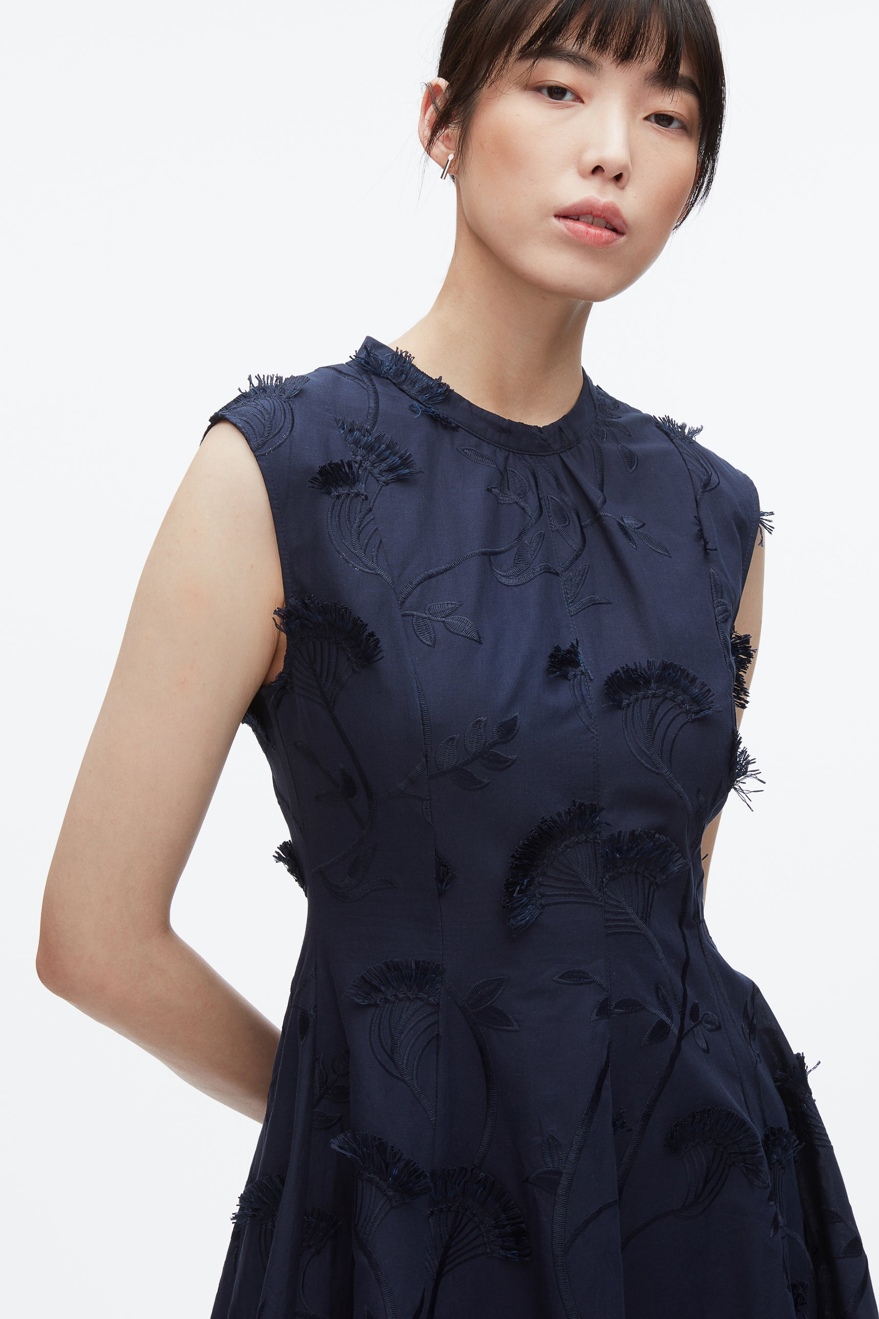 Fil Coupé Midi Dress - 5