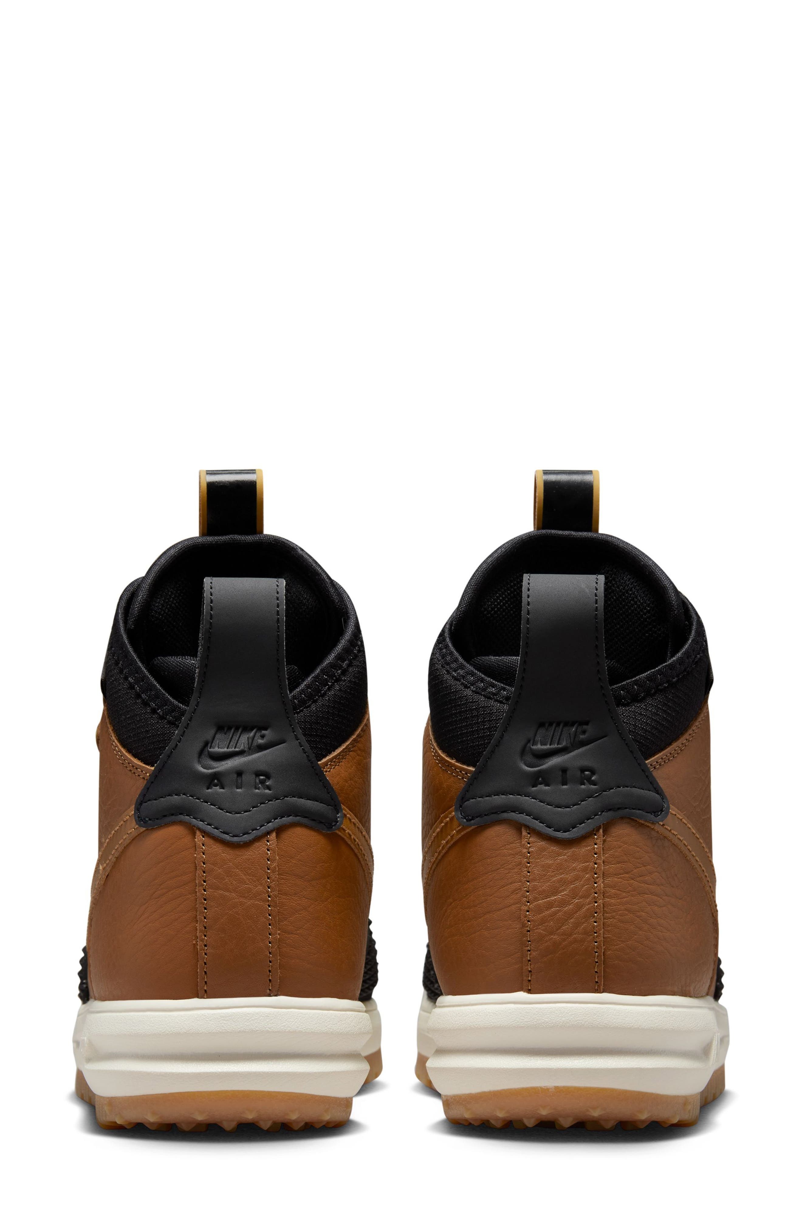 Nike Lunar Force 1 Duck Boot in Ale Brown/Ale Brown/Black at Nordstrom - 6