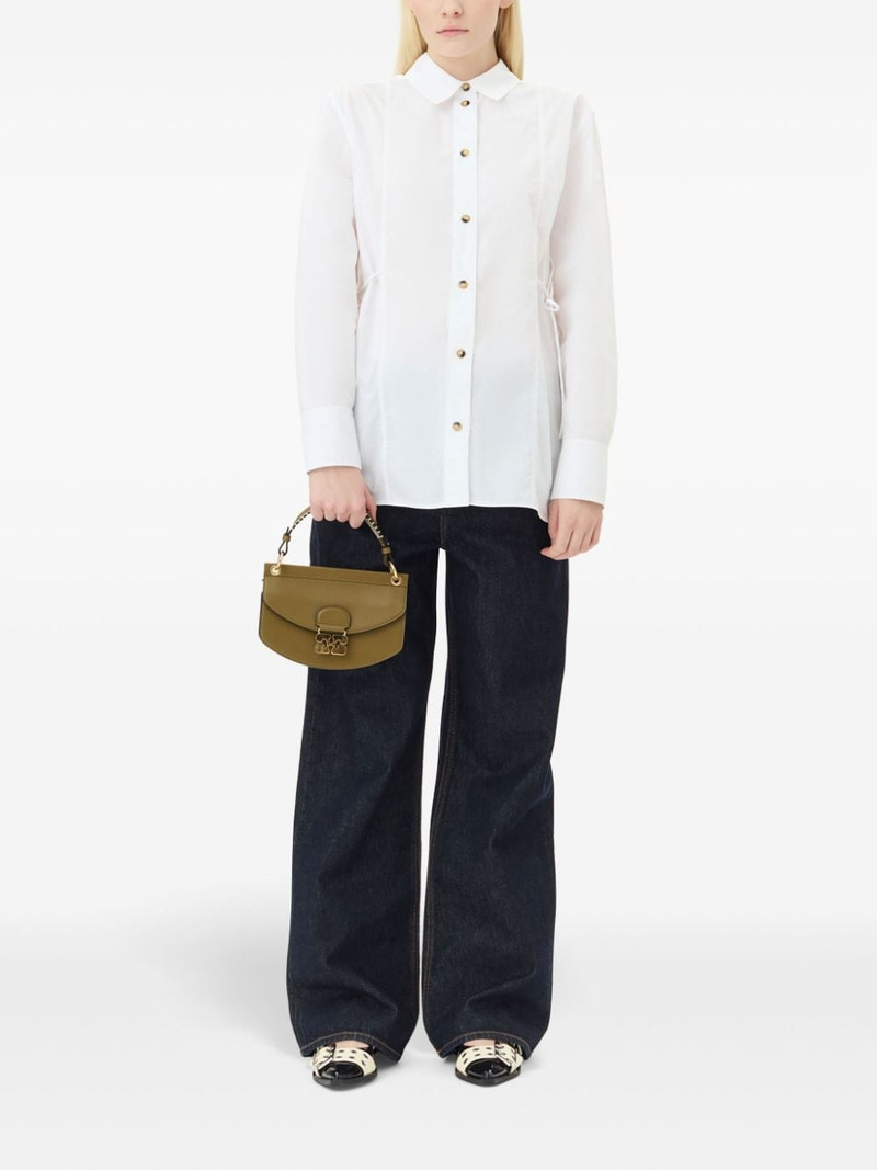 GANNI poplin shirt outlook