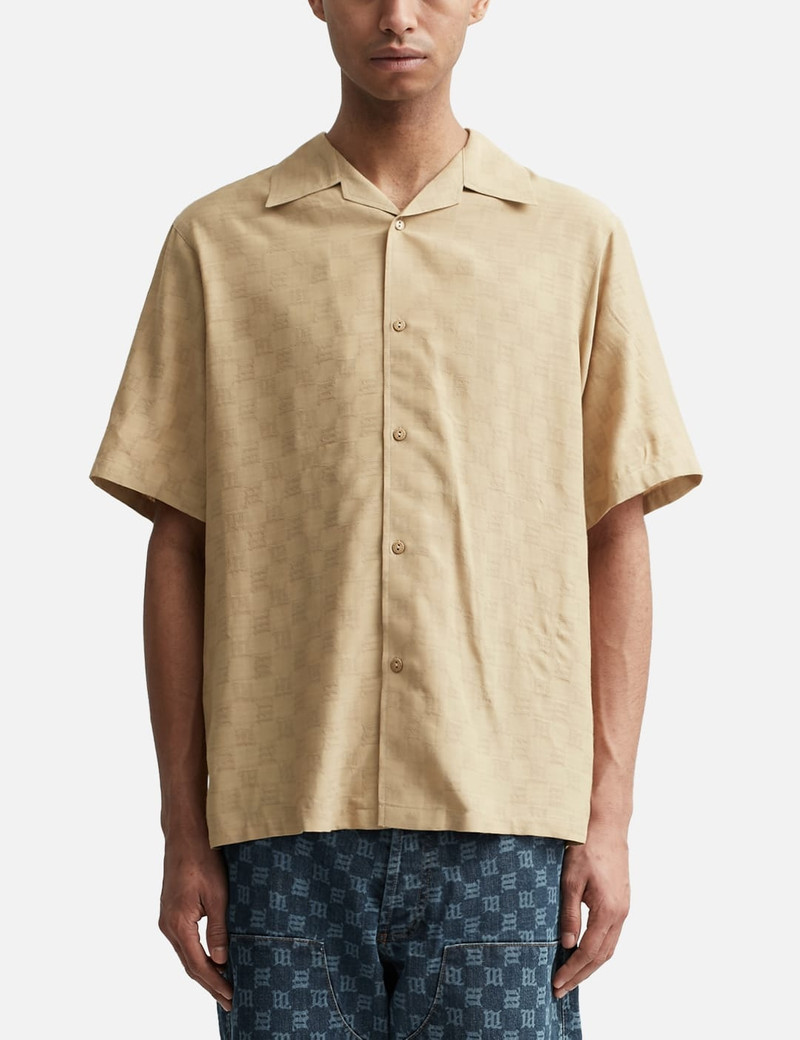 MONOGRAM VISCOSE WOOL SHIRT 3