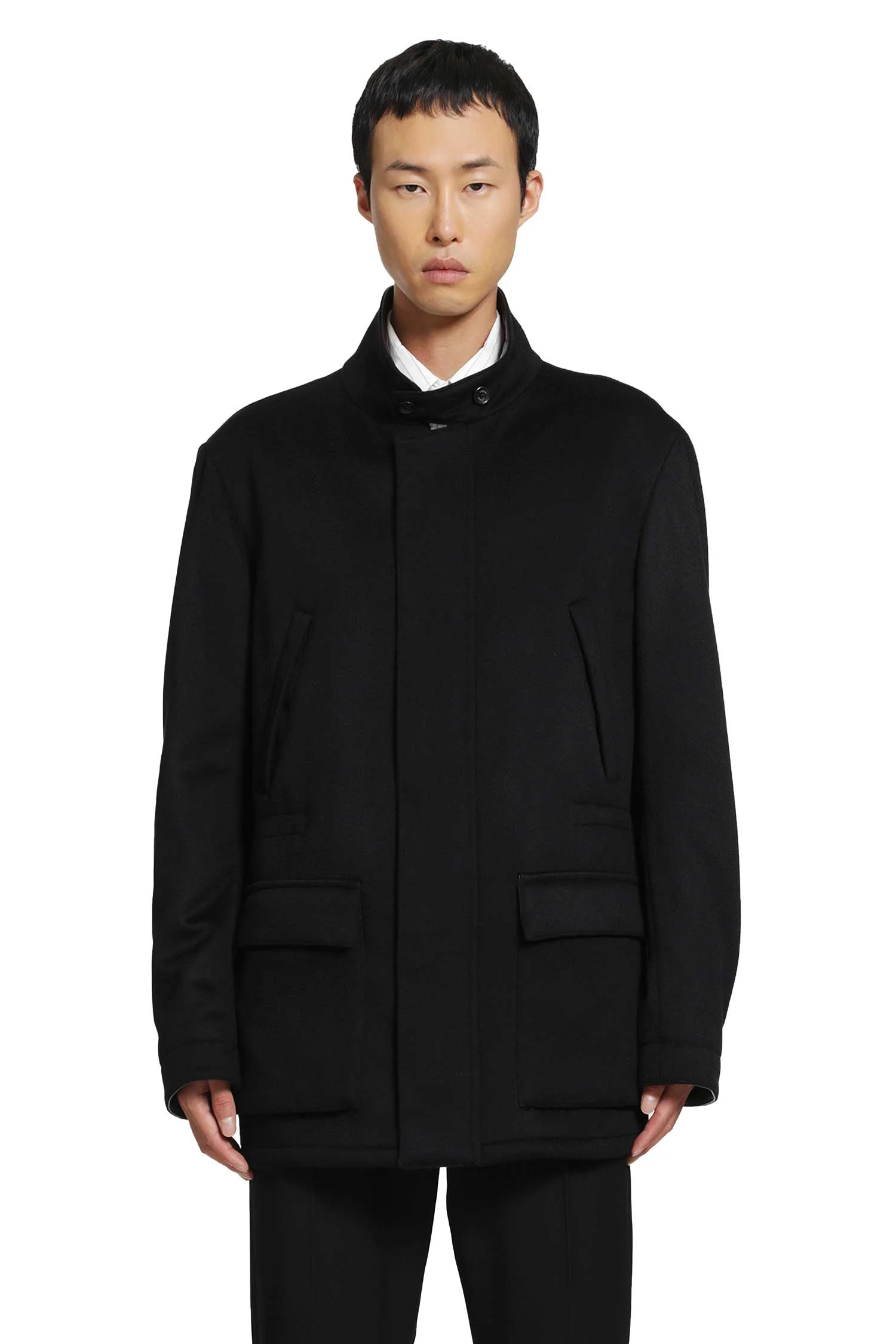 Cashmere Field Jacket - 1