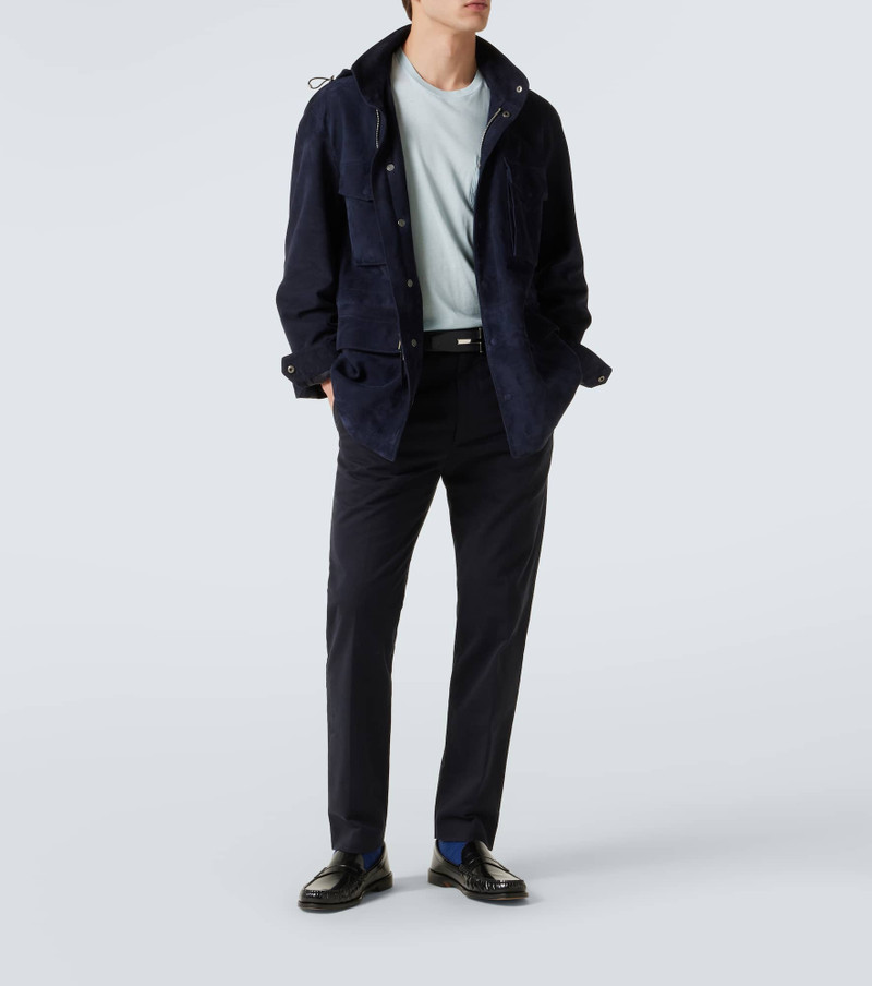 TOM FORD Cotton and silk jersey T-shirt outlook