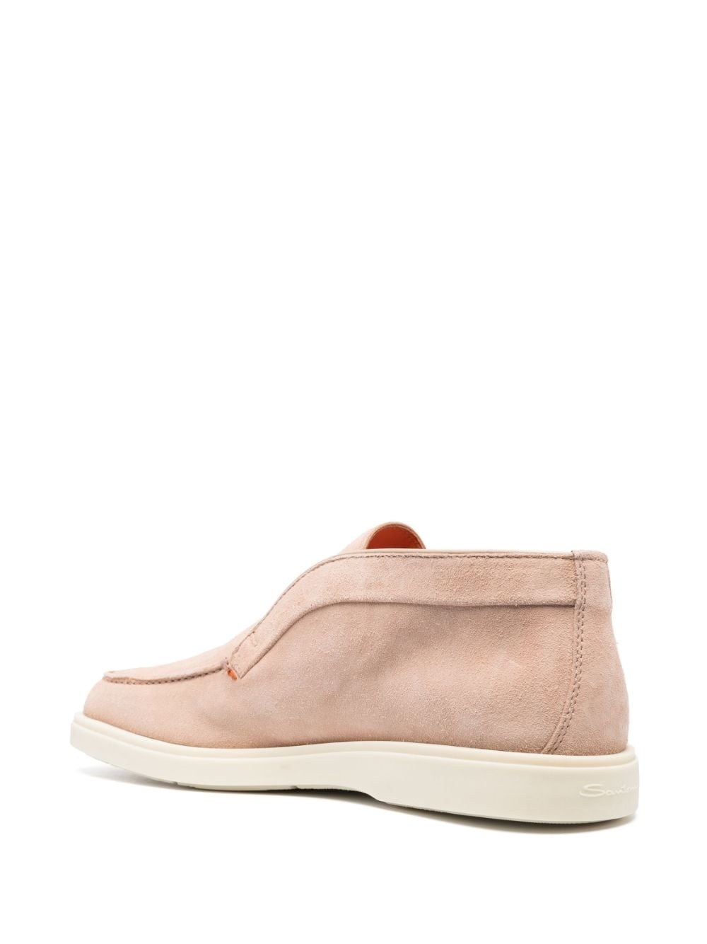 almond-toe suede boots - 3