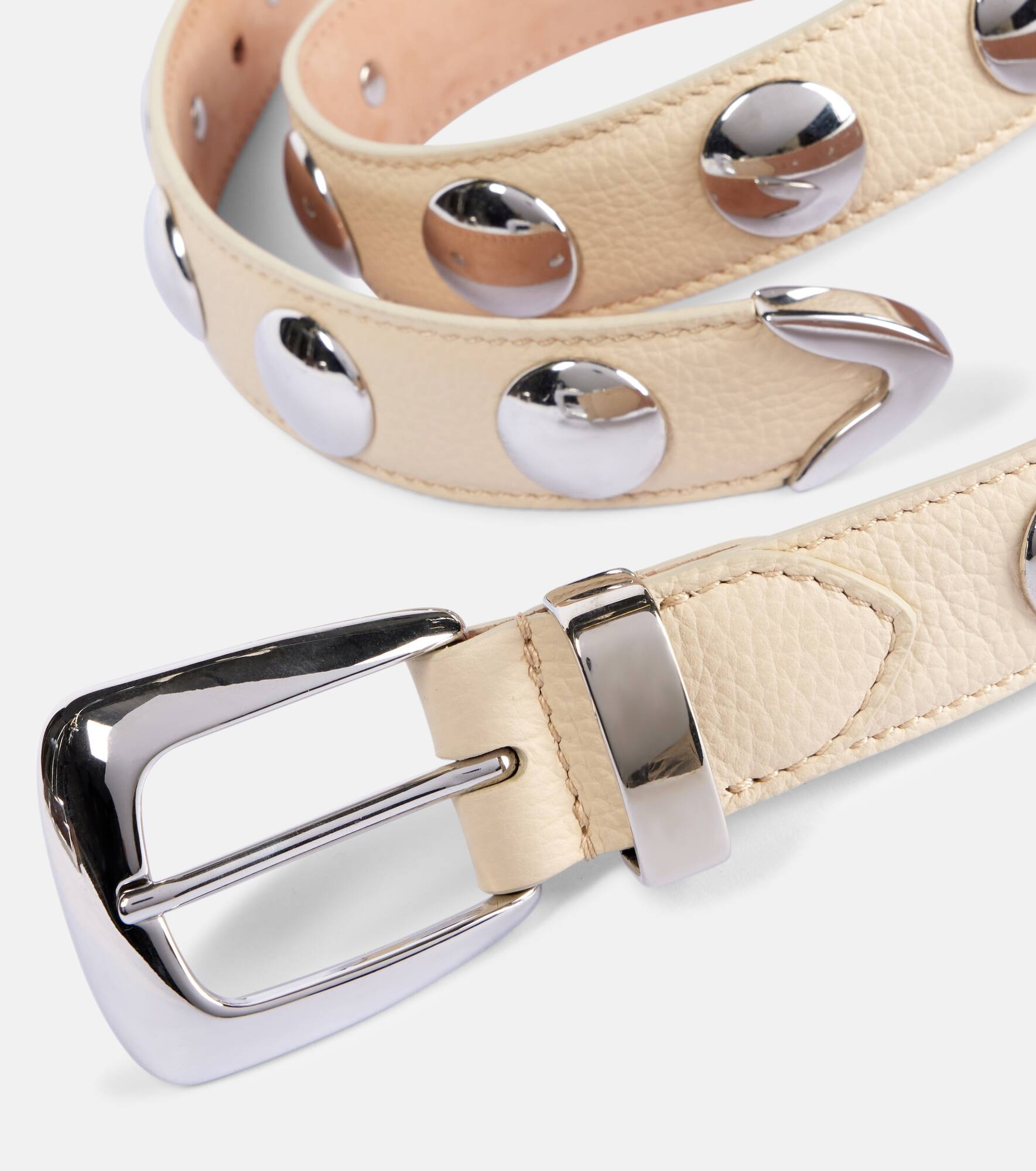 Benny studded leather belt - 3