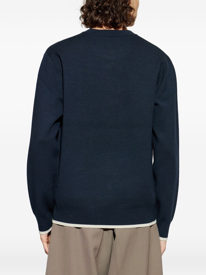crewneck logo sweater 4