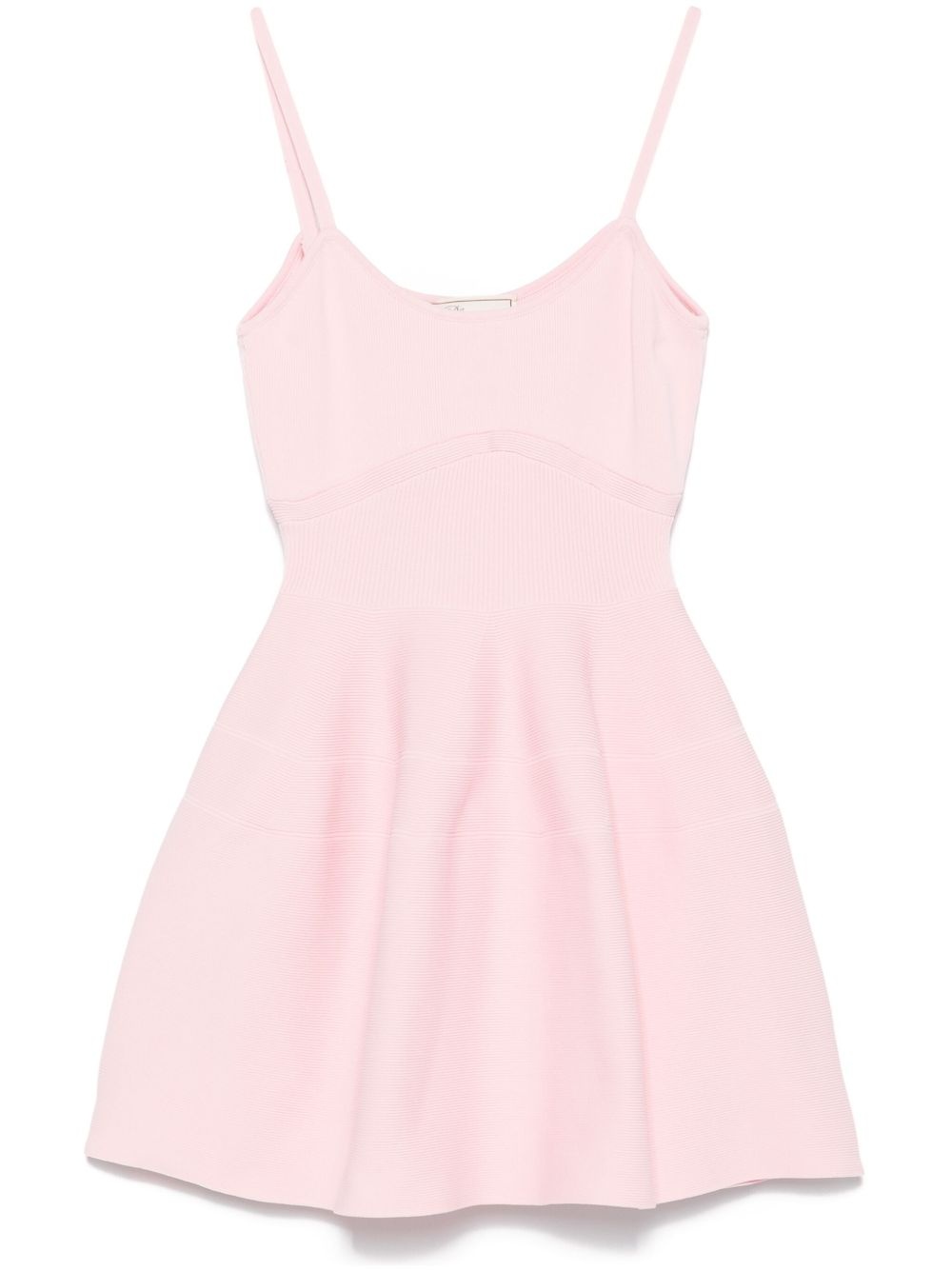 flared mini dress - 1
