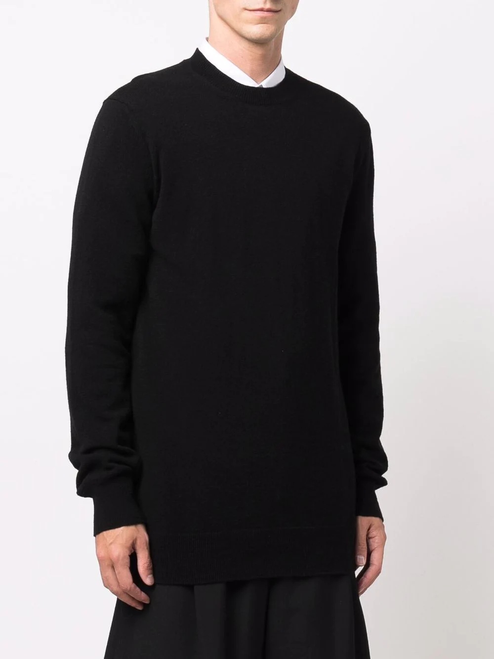 crew neck wool jumper - 3