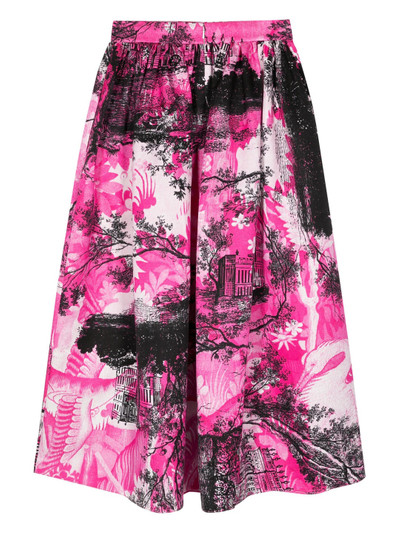 Erdem Voulme Midi Skirt outlook