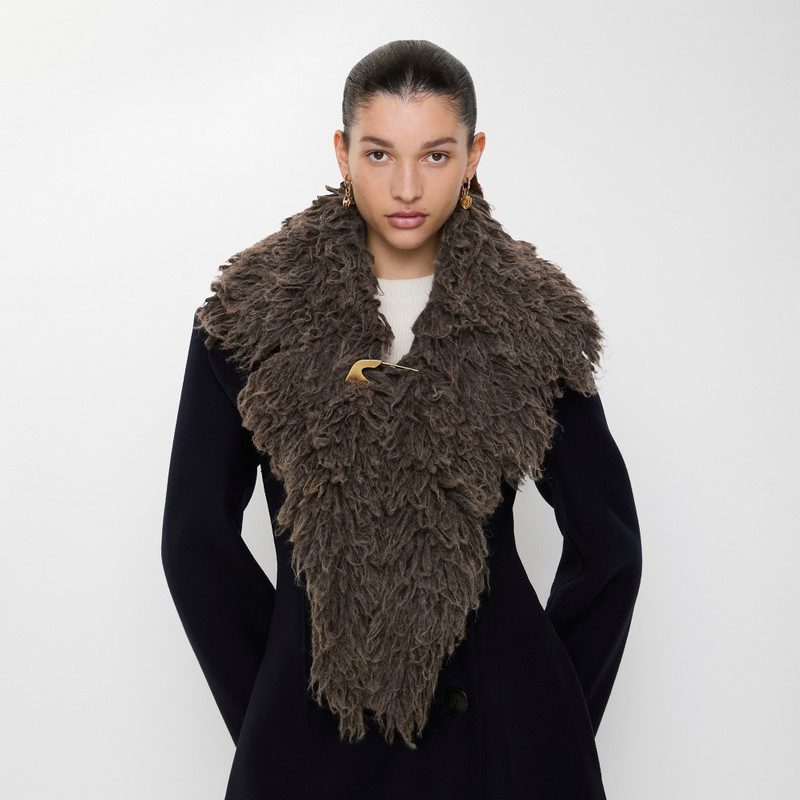 Burberry Alpaca Wool Blend Collar outlook