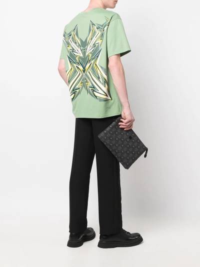 MCM chest logo-print detail T-shirt outlook