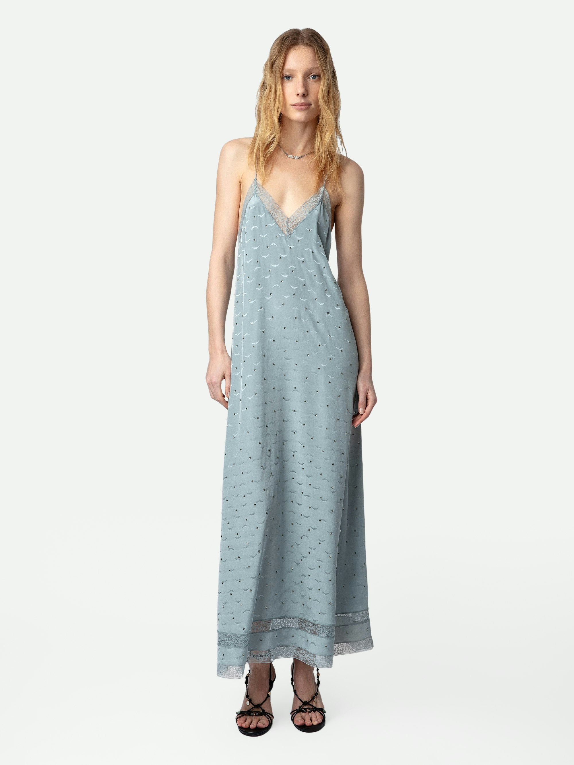 Reman Silk Jacquard Dress - 2