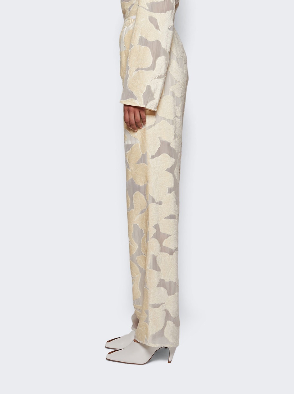 Sheer Pares Pants Ivory - 4
