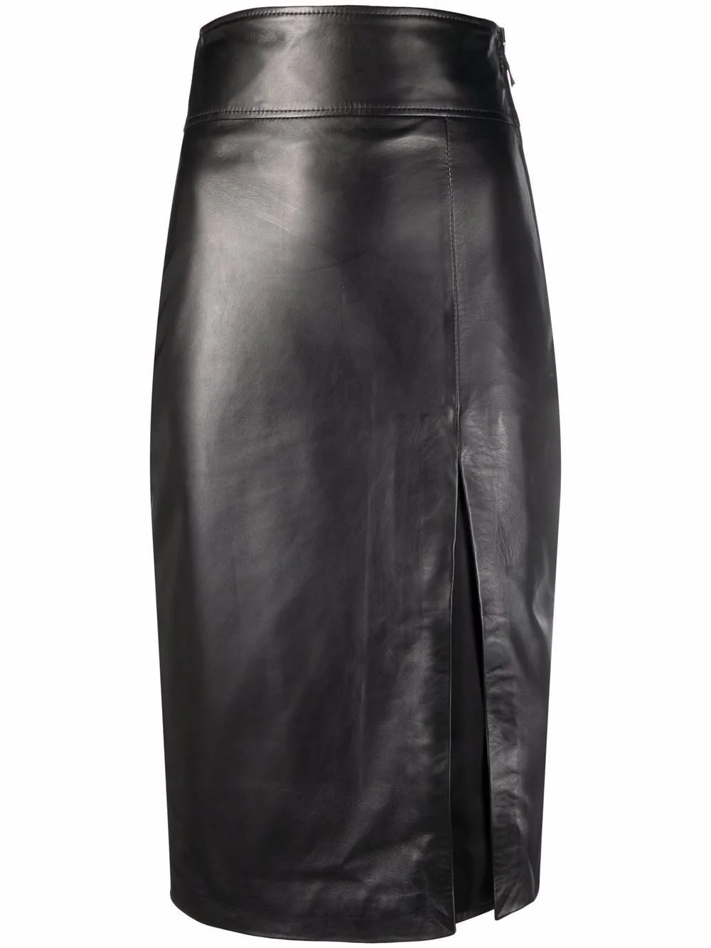 Laura leather pencil skirt - 1
