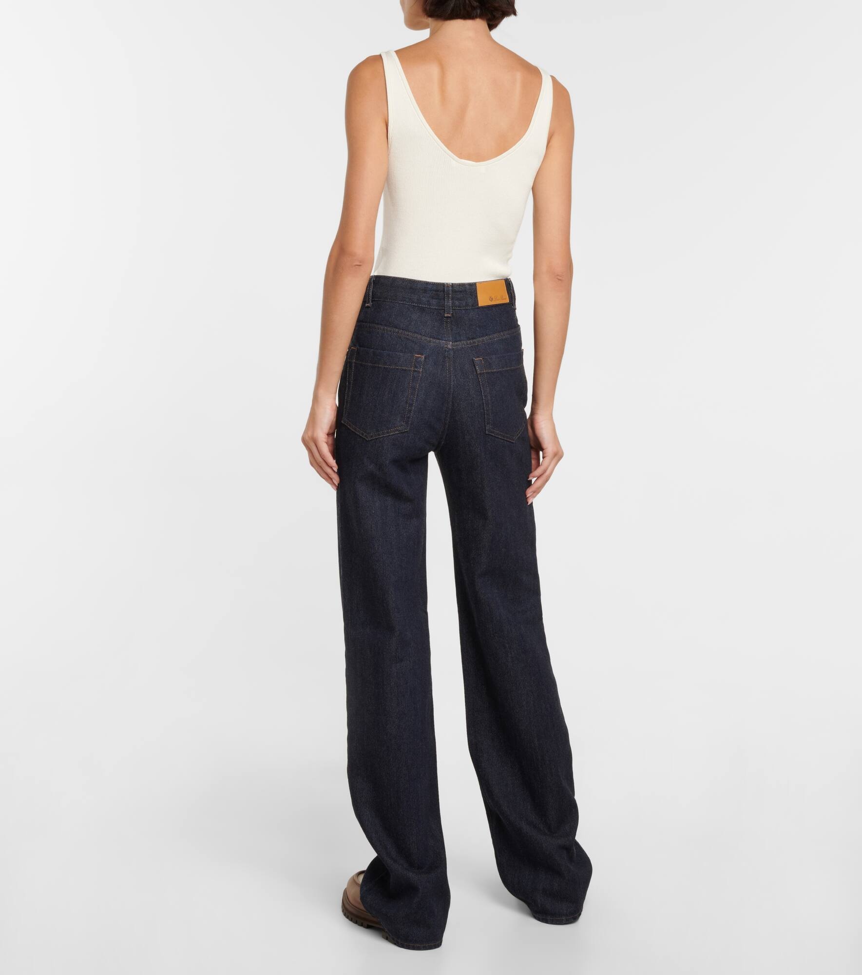 High-rise flared jeans - 3