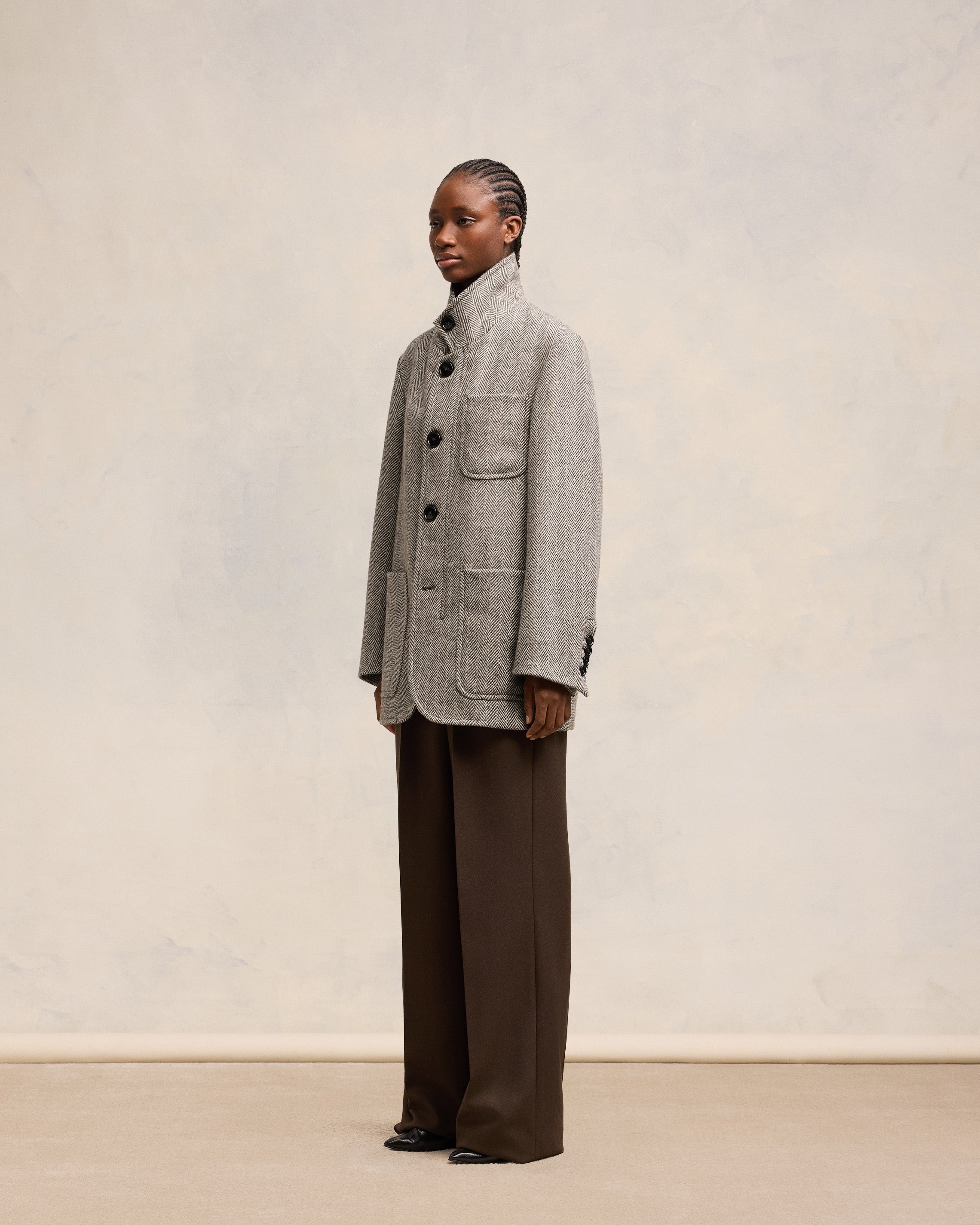 SHORT OVERSIZE COAT - 6