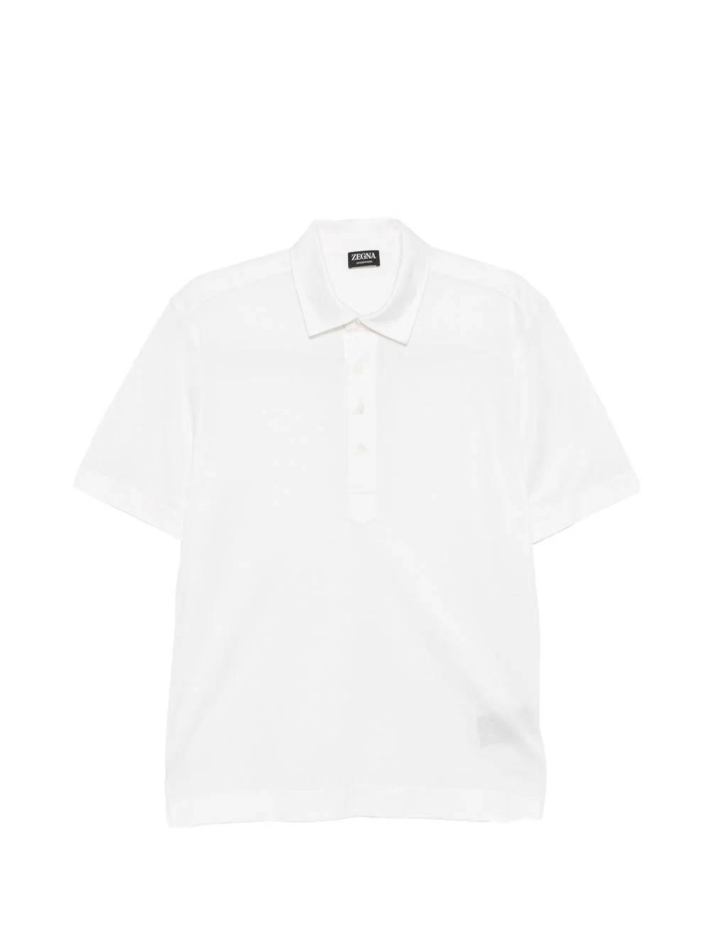 collared button polo shirt - 1