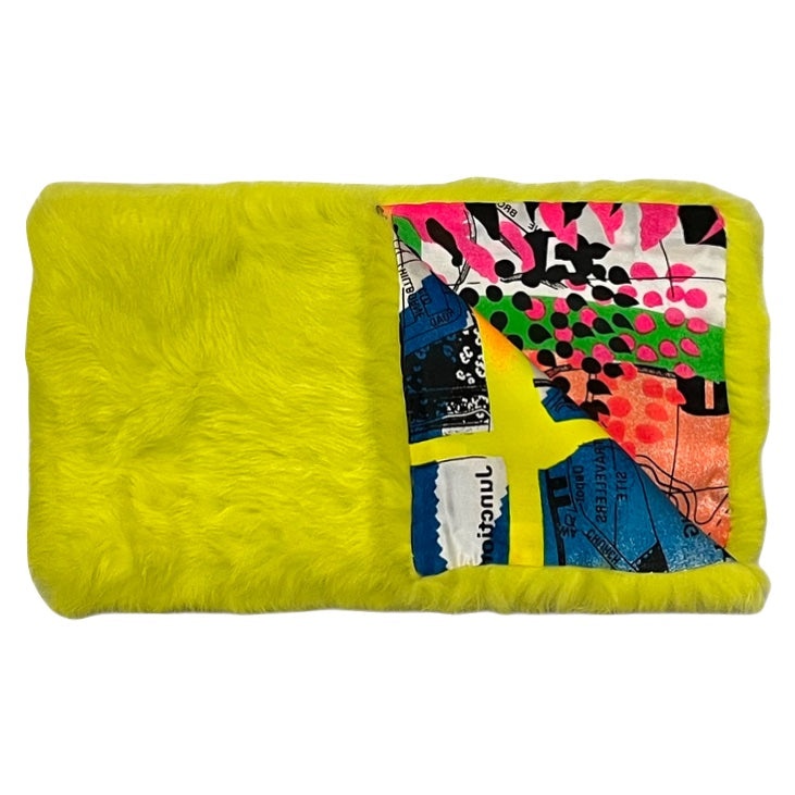 CHRISTIAN DIOR Fall Winter 2001 Print Detail Fur Scarf - 2