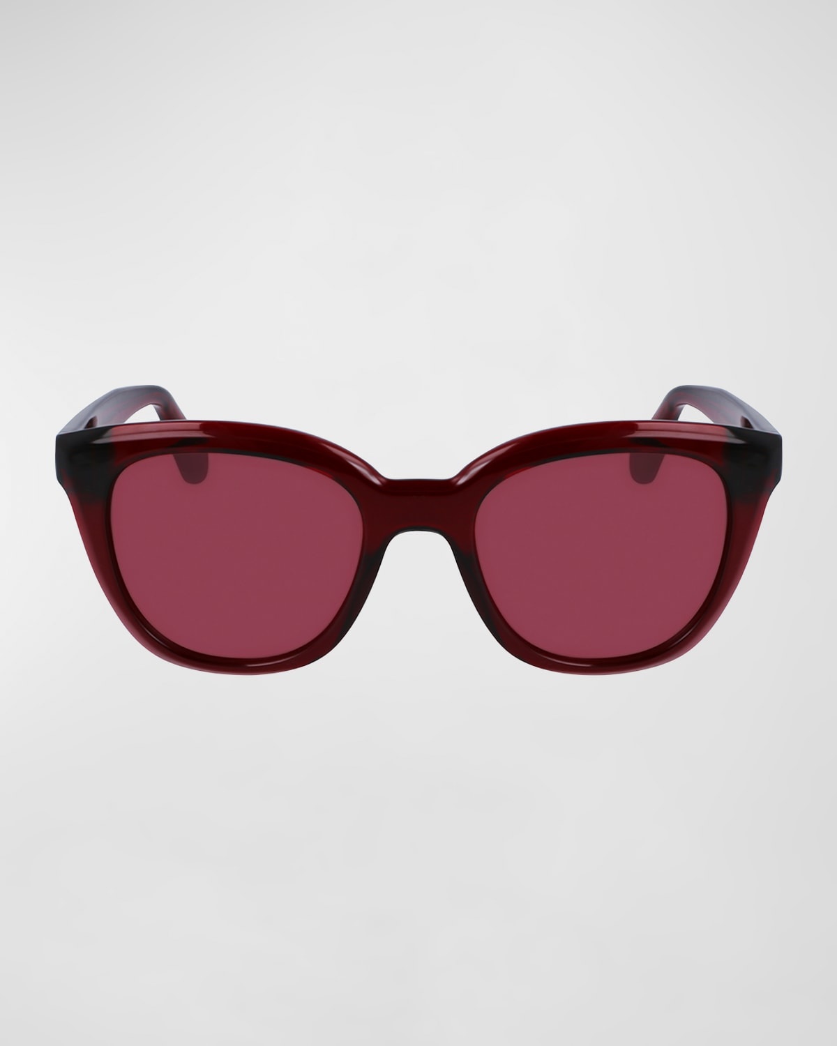 Logo Plastic Cat-Eye Sunglasses - 3