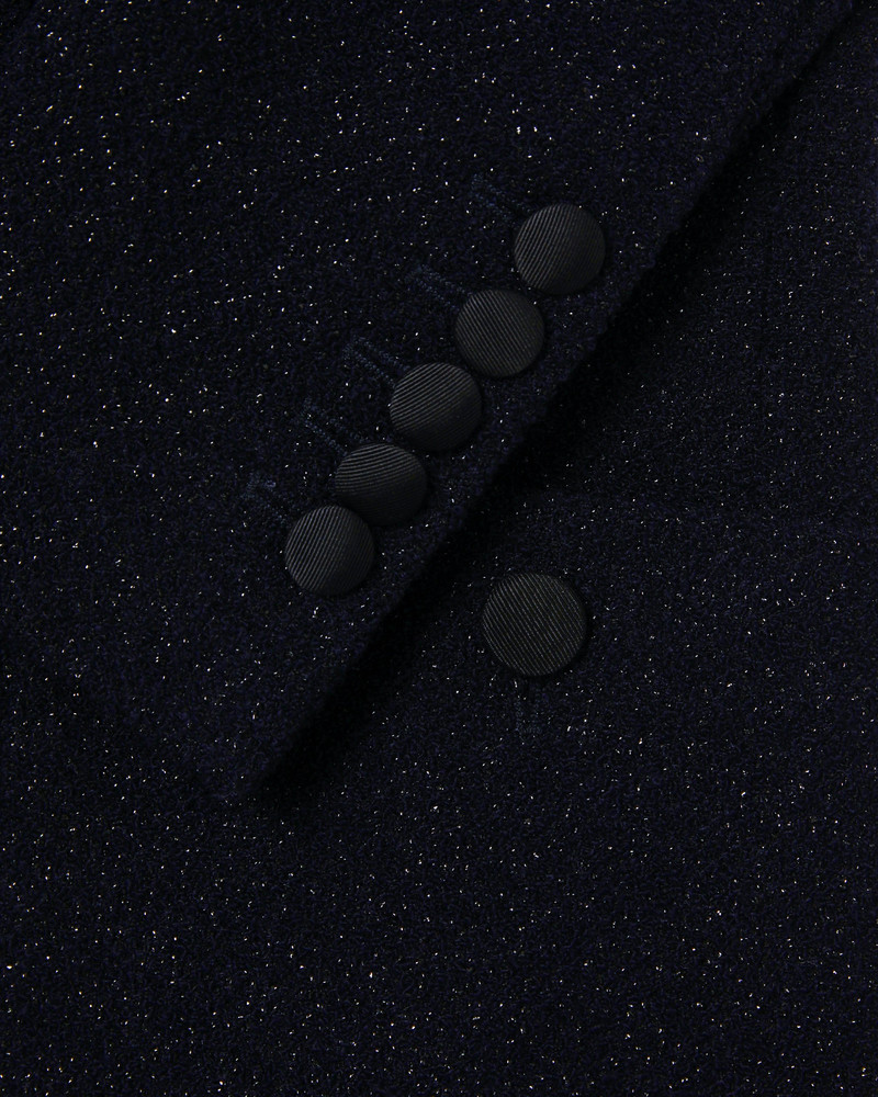 SHIMMER TWEED IMPERIAL COAT 4