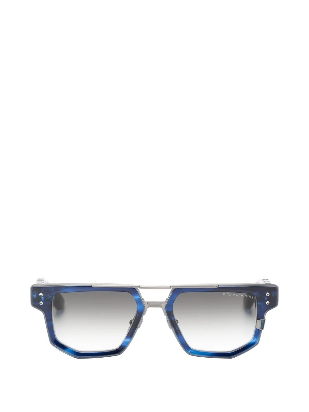 Mach-Nine geometric-frame sunglasses - 1