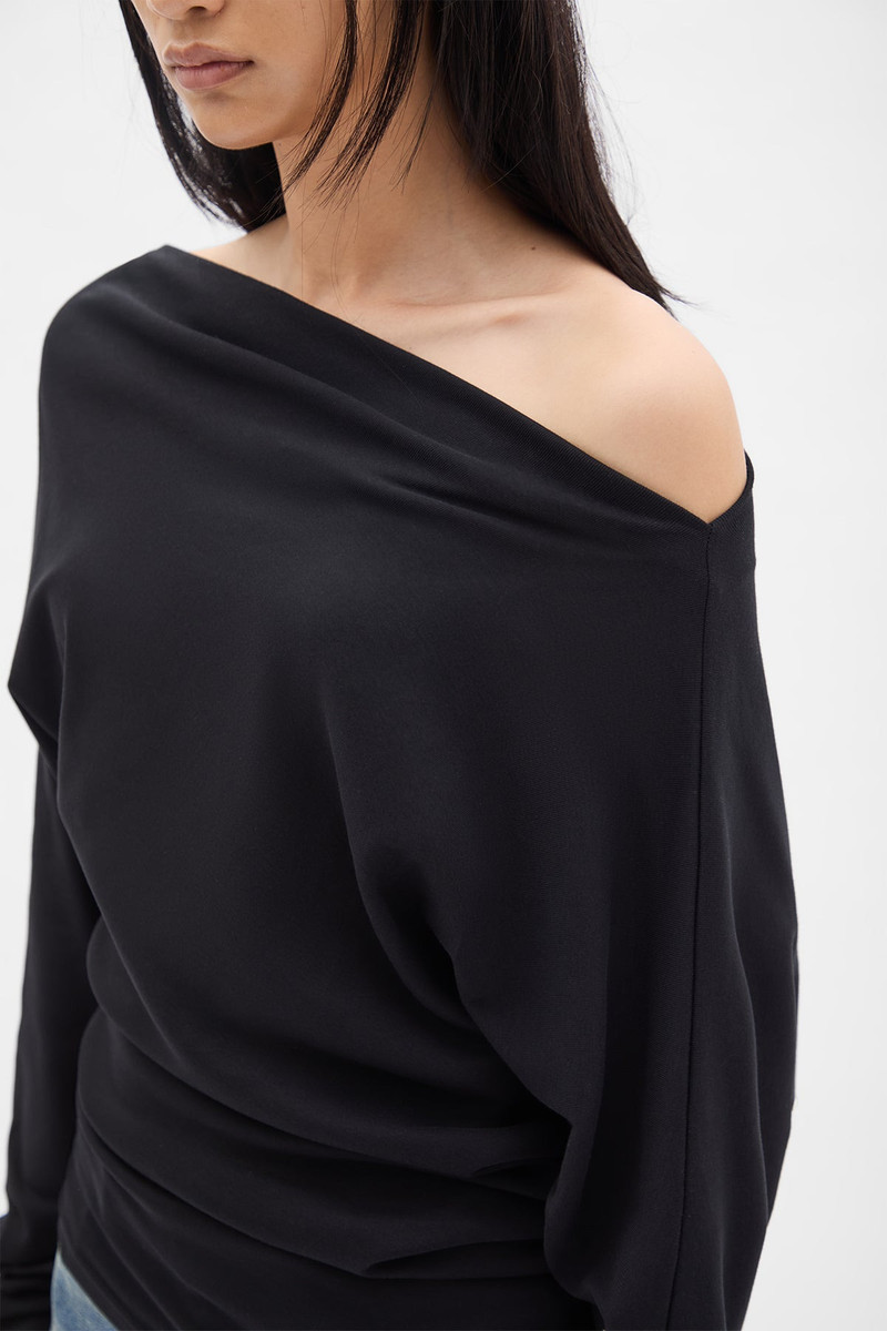 Roos Bias Cut Drop Shoulder Top 5