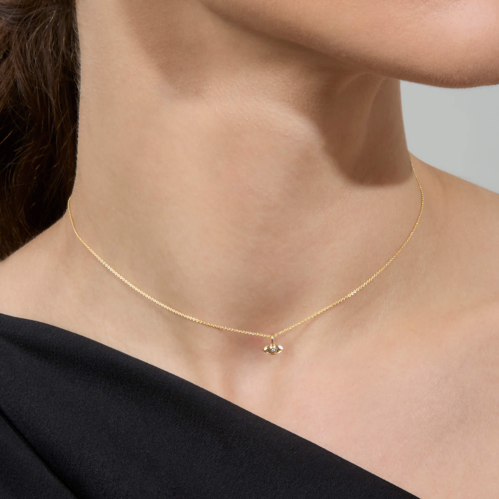 Mini Evil Eye Welding Choker - 2