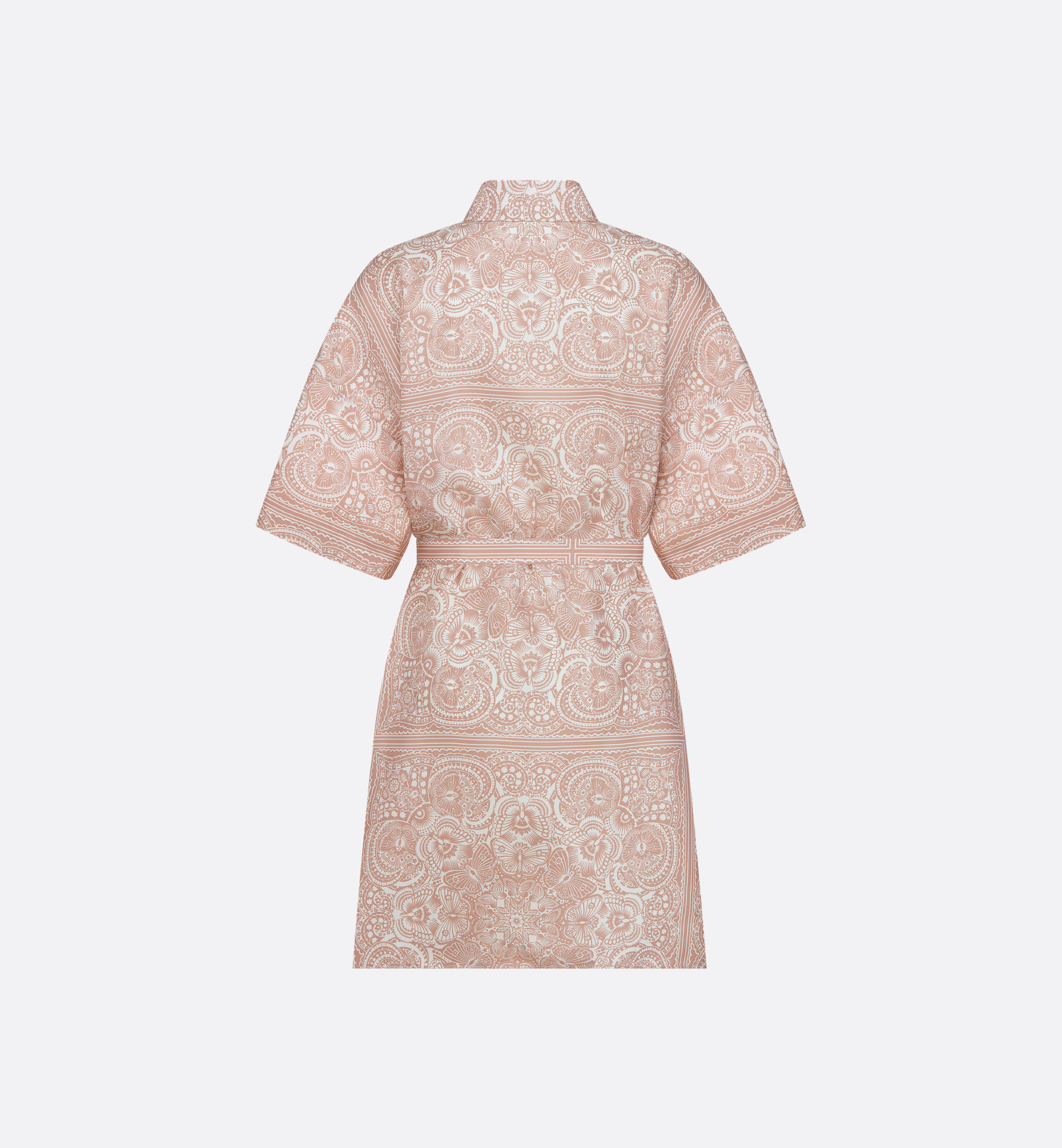 Short Belted Shirtdress - 2