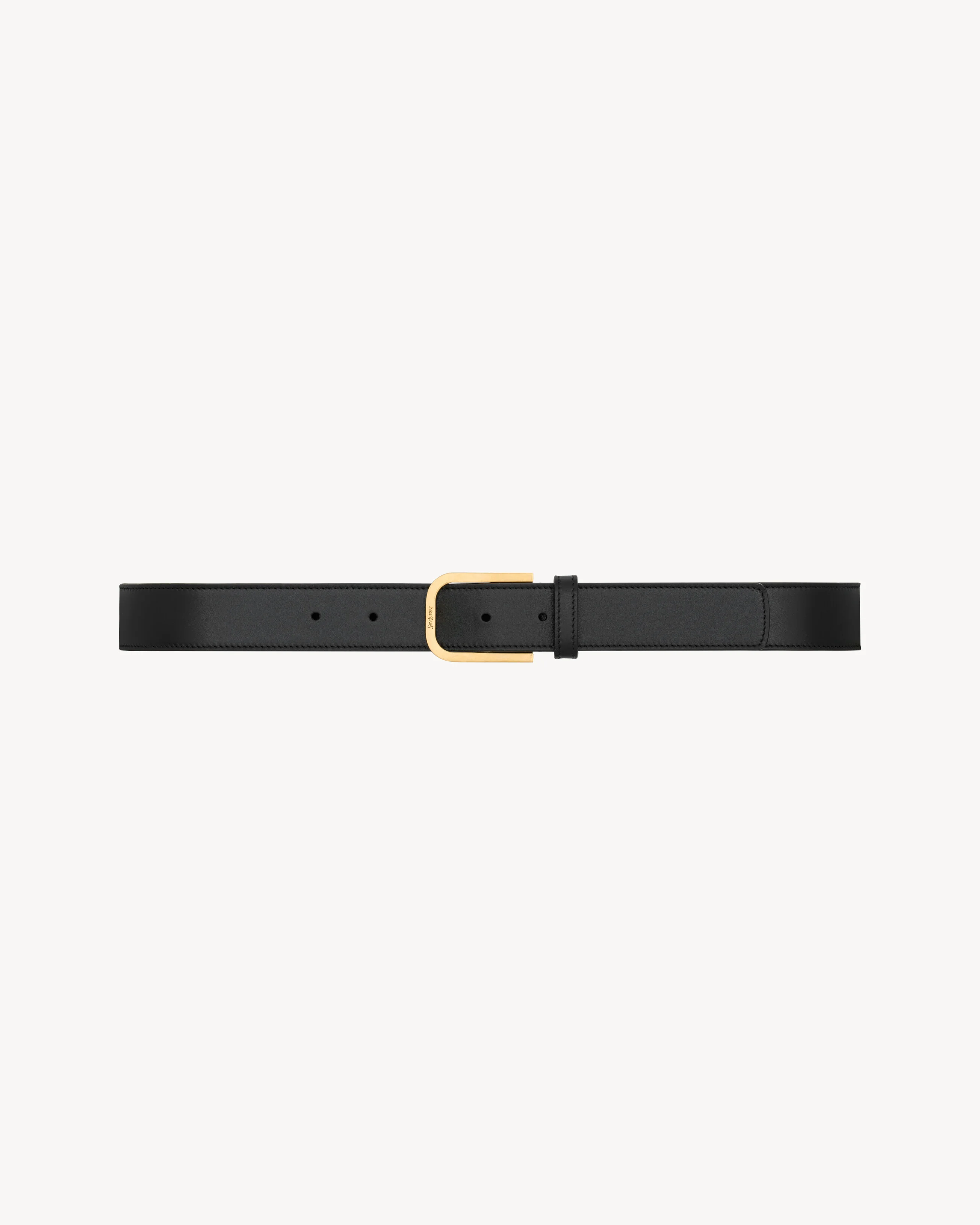 MINIMAL BELT IN SMOOTH LEATHER - 1