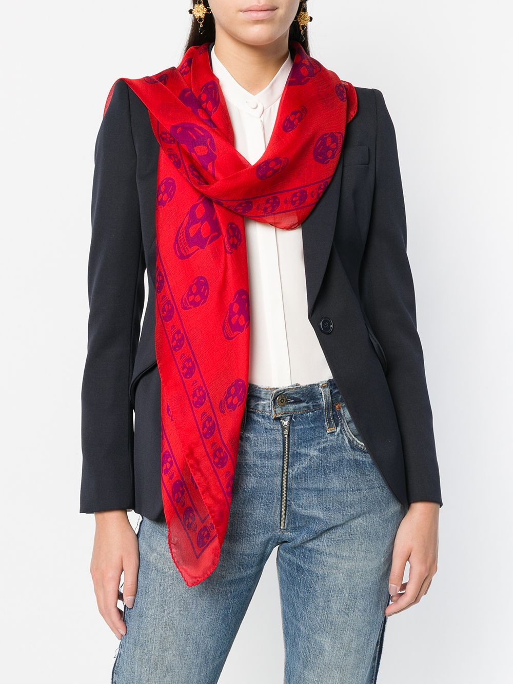 Skull scarf - 2