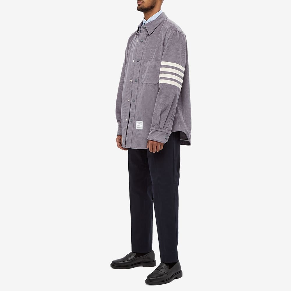 Thom Browne 4 Bar Cord Overshirt - 6