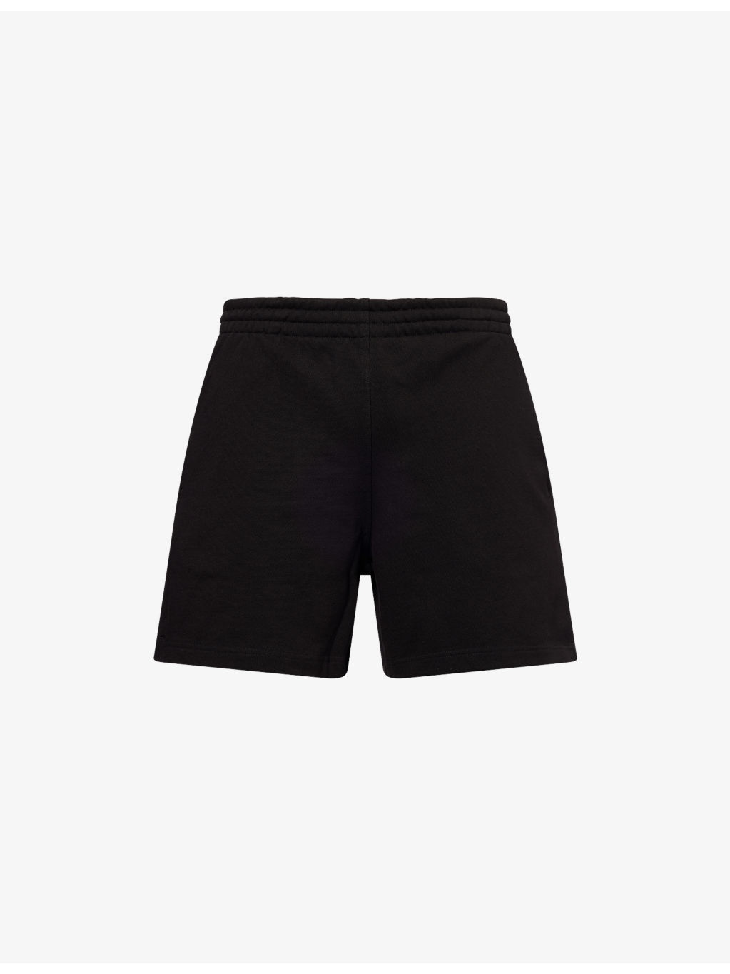 Initial Logo-Print Cotton Sweat Shorts - 1