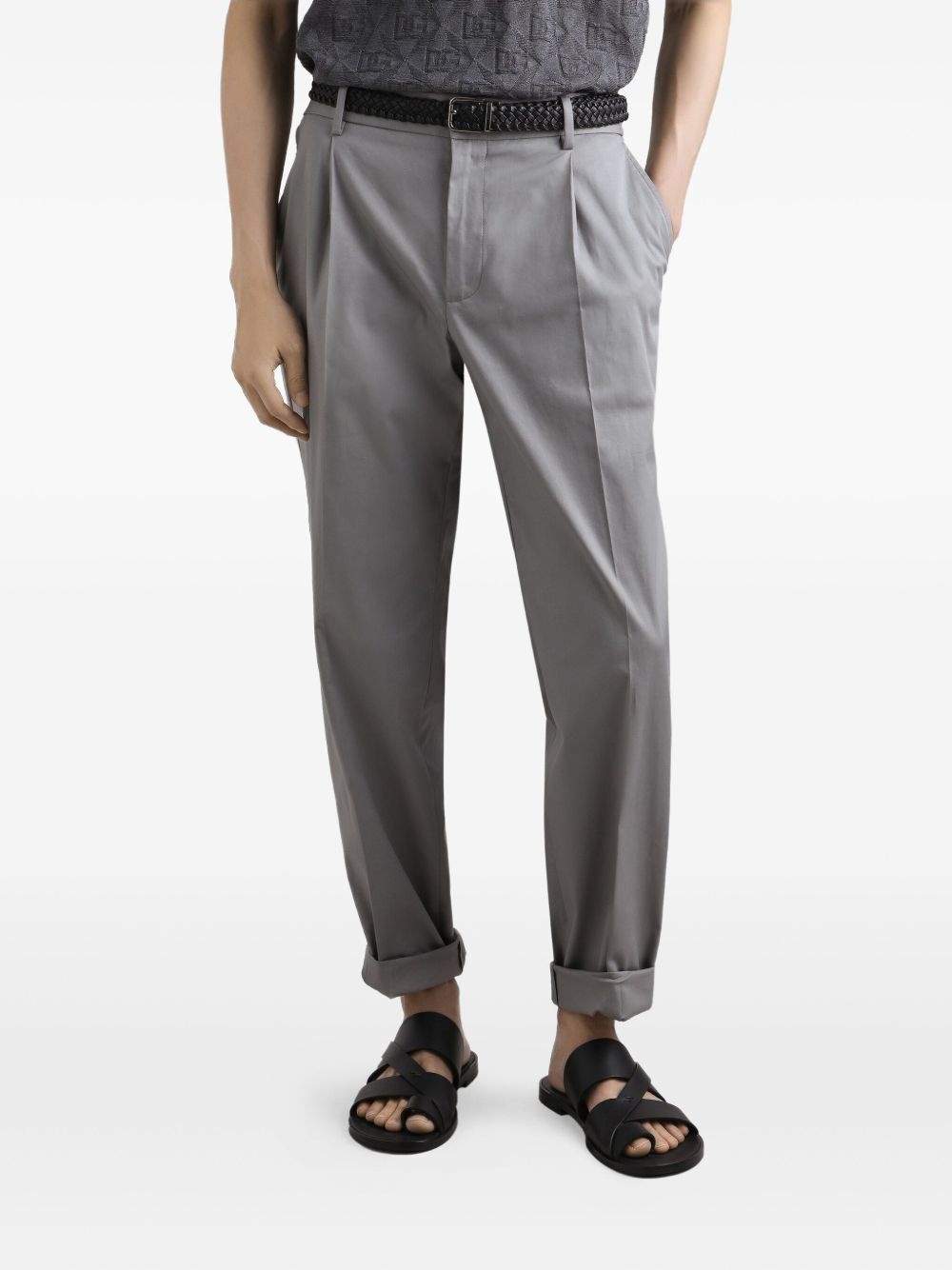 pleated tailored trousers - 4